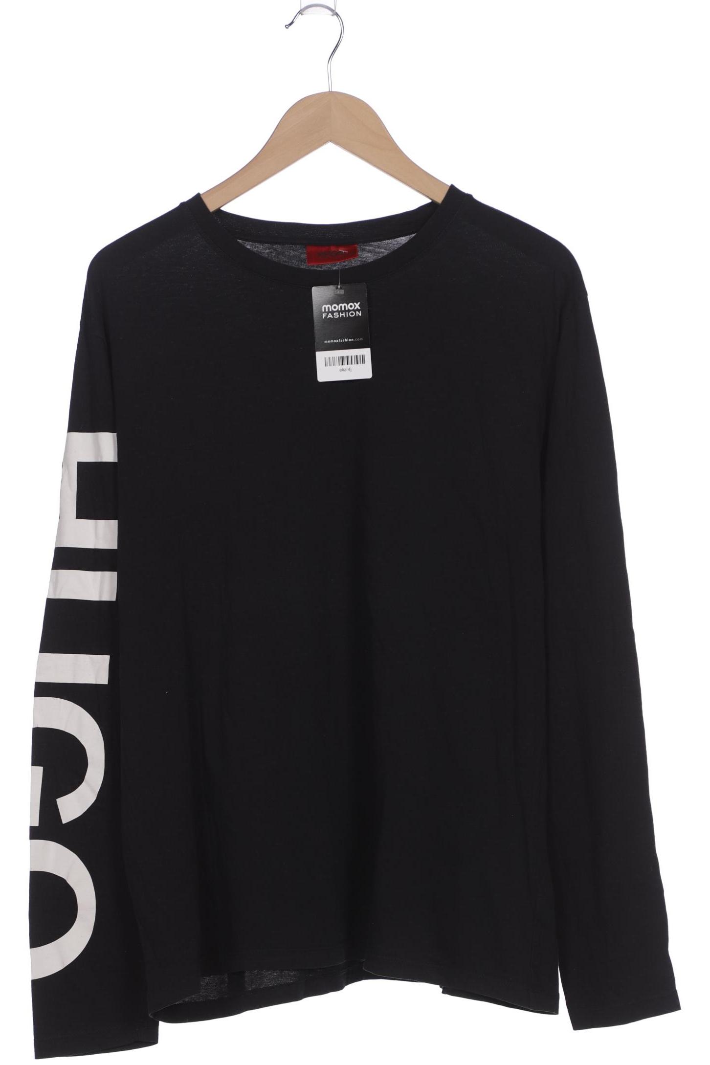 

Hugo by Hugo Boss Herren Langarmshirt, schwarz, Gr. 54