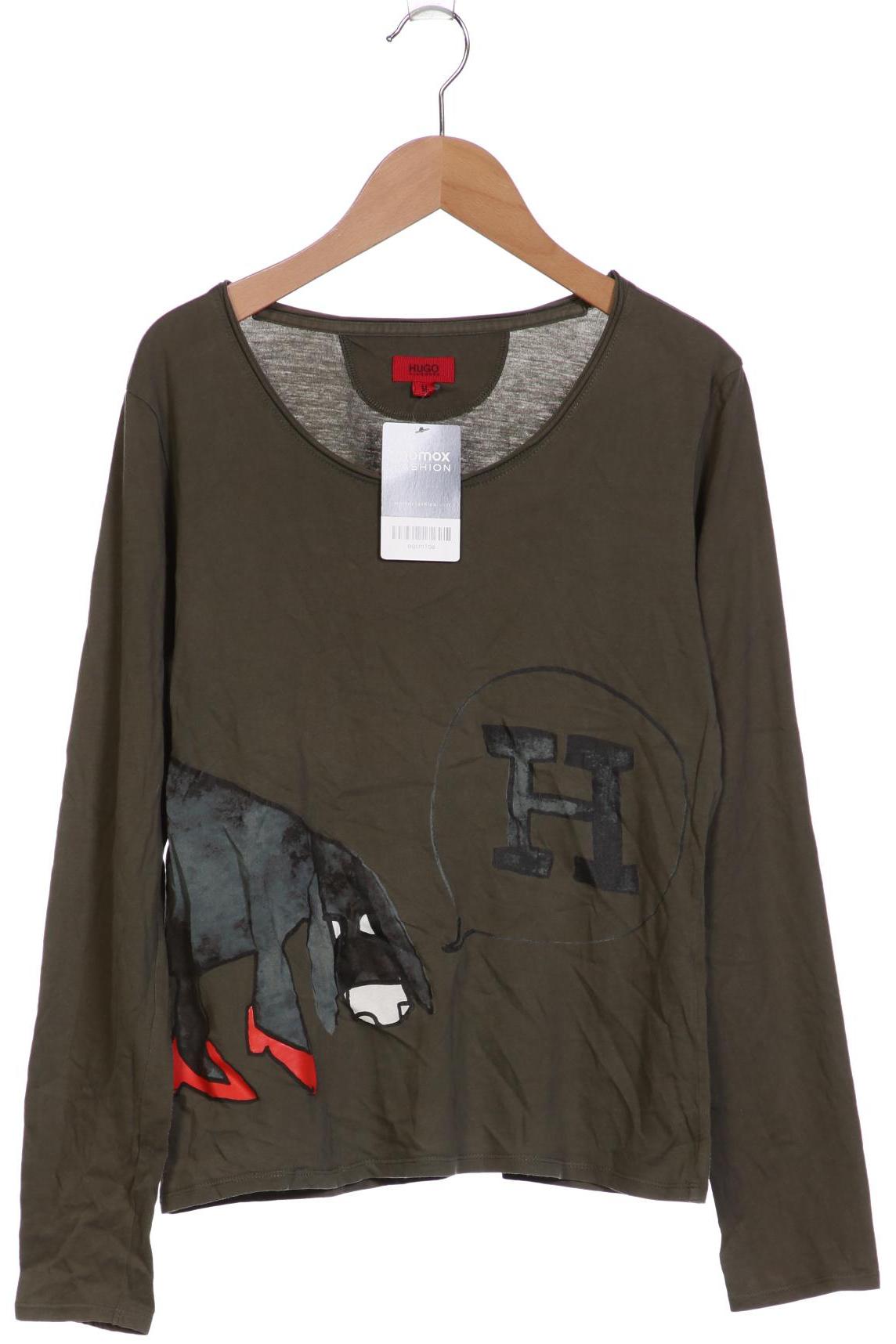 

Hugo by Hugo Boss Damen Langarmshirt, grün, Gr. 38