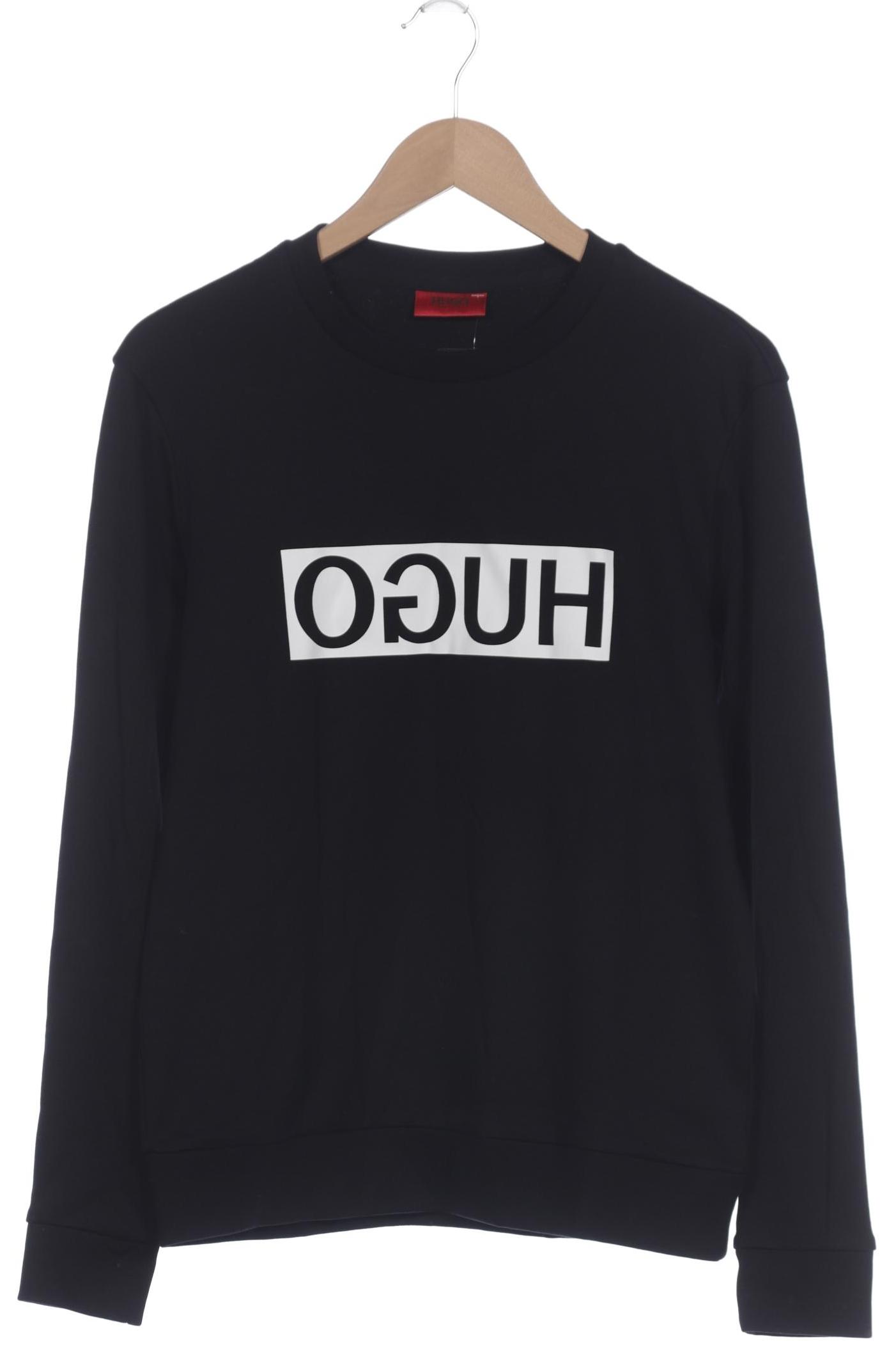 

Hugo by Hugo Boss Herren Sweatshirt, schwarz, Gr. 46
