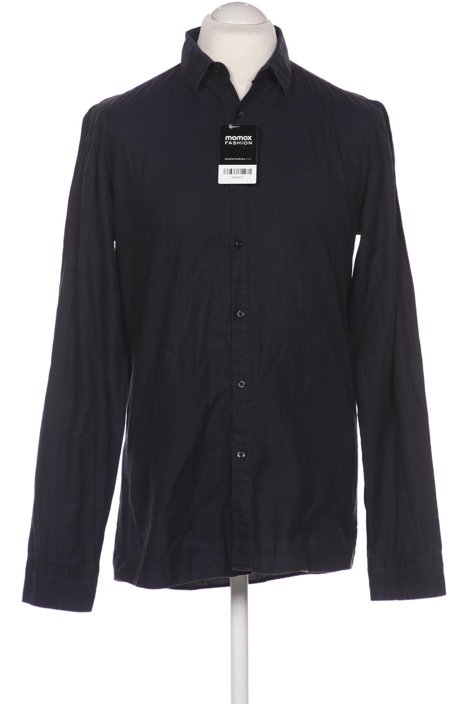

Hugo by Hugo Boss Herren Hemd, marineblau, Gr. 52