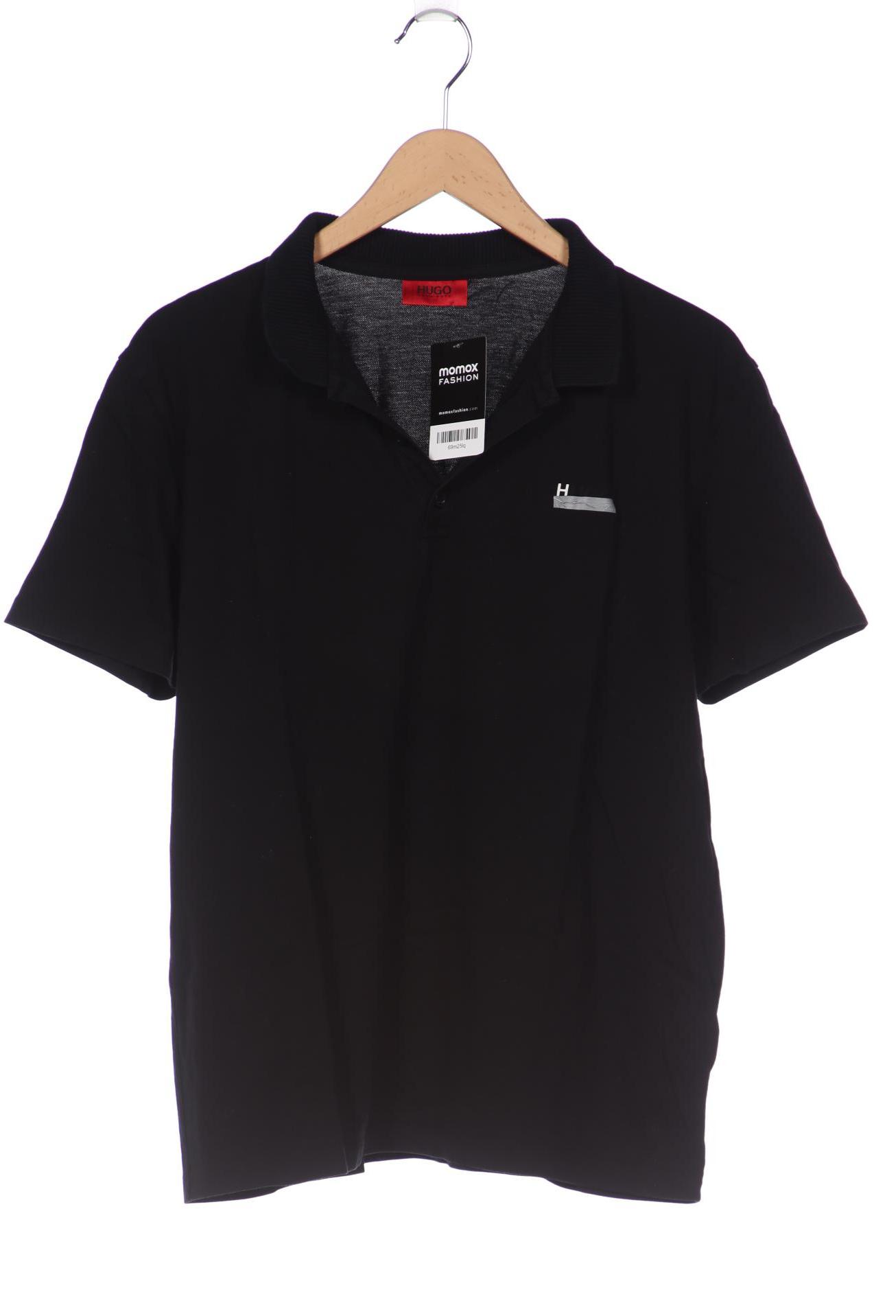 

Hugo by Hugo Boss Herren Poloshirt, schwarz, Gr. 52