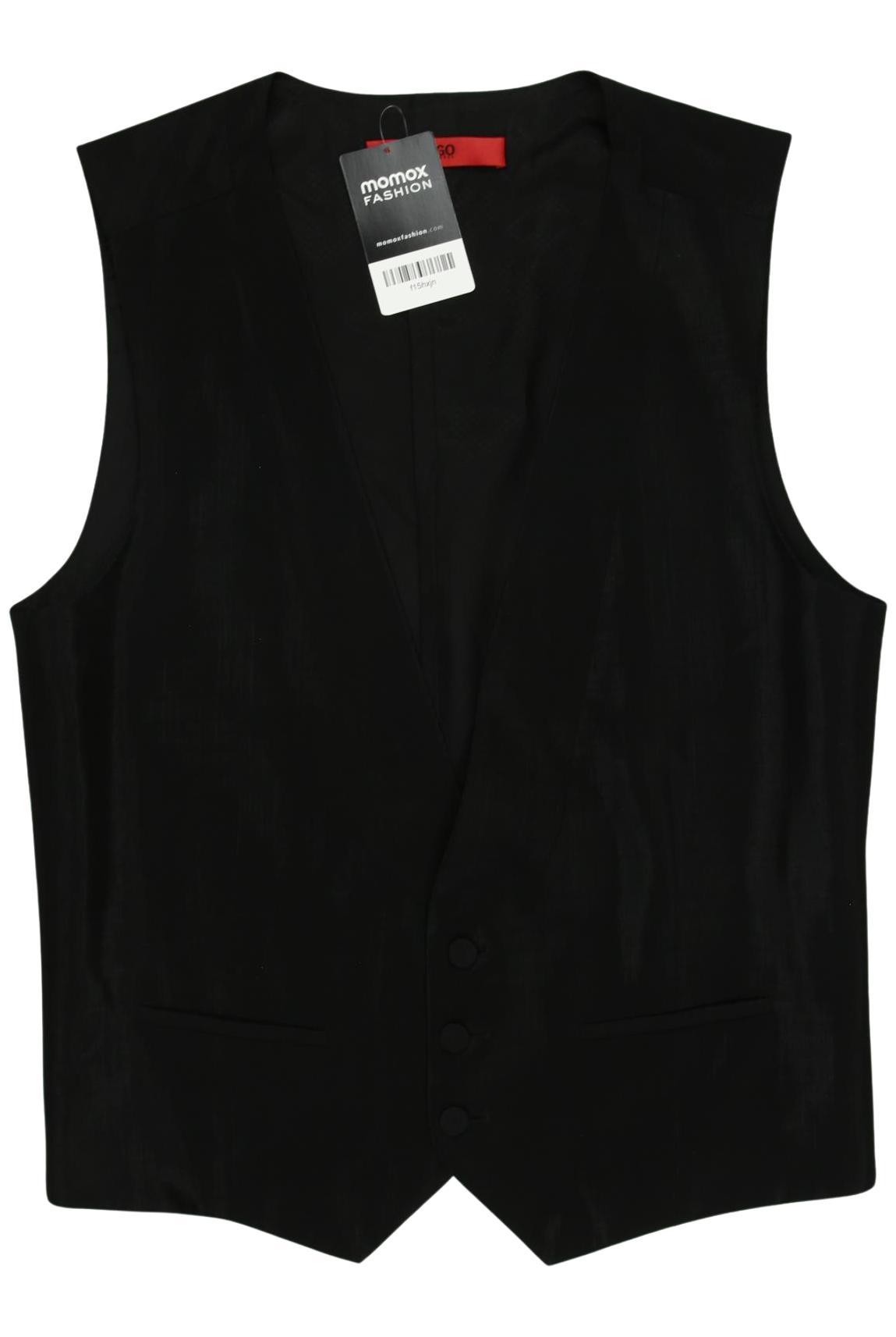 

Hugo by Hugo Boss Herren Weste, schwarz, Gr. 94