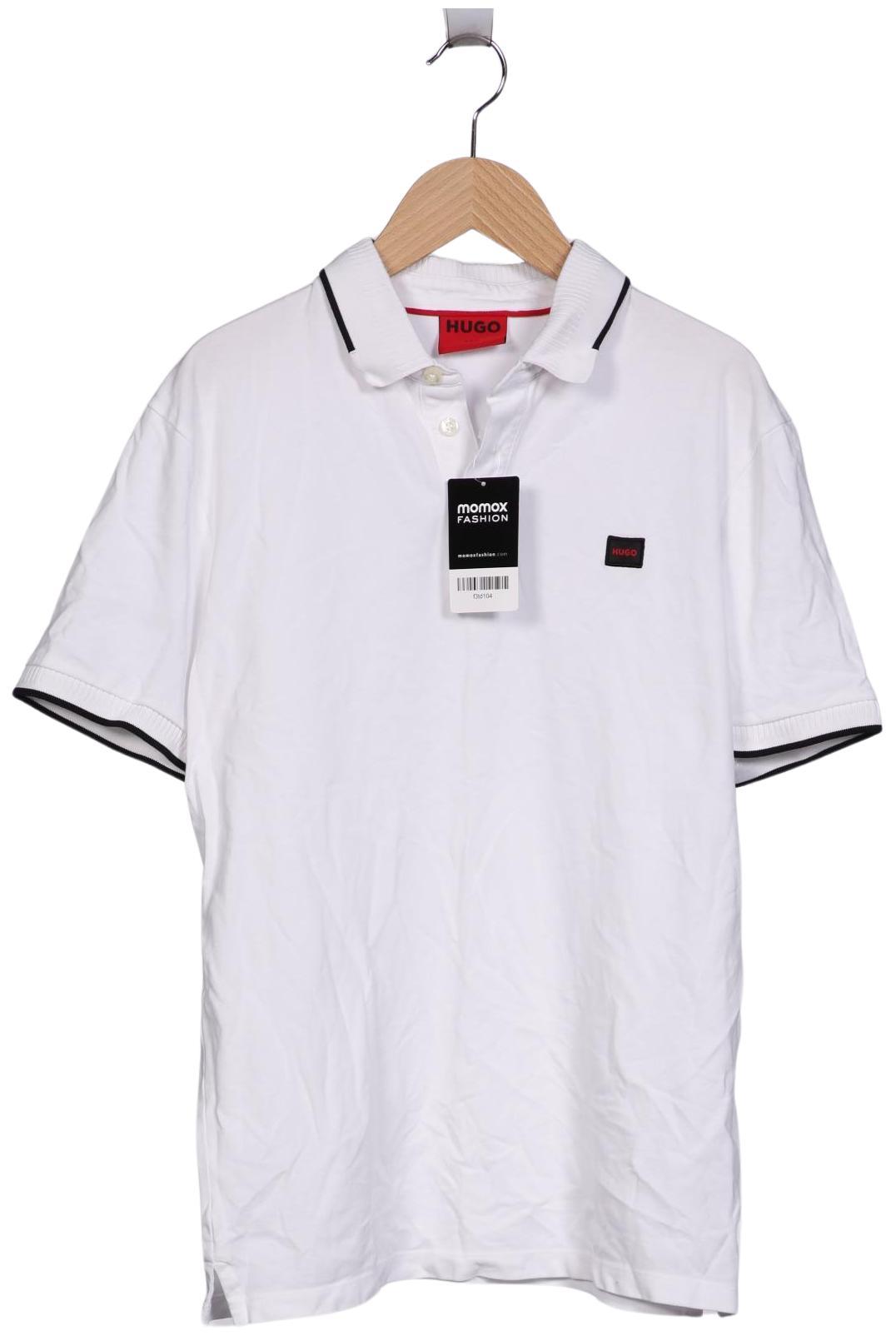 

Hugo by Hugo Boss Herren Poloshirt, weiß, Gr. 48