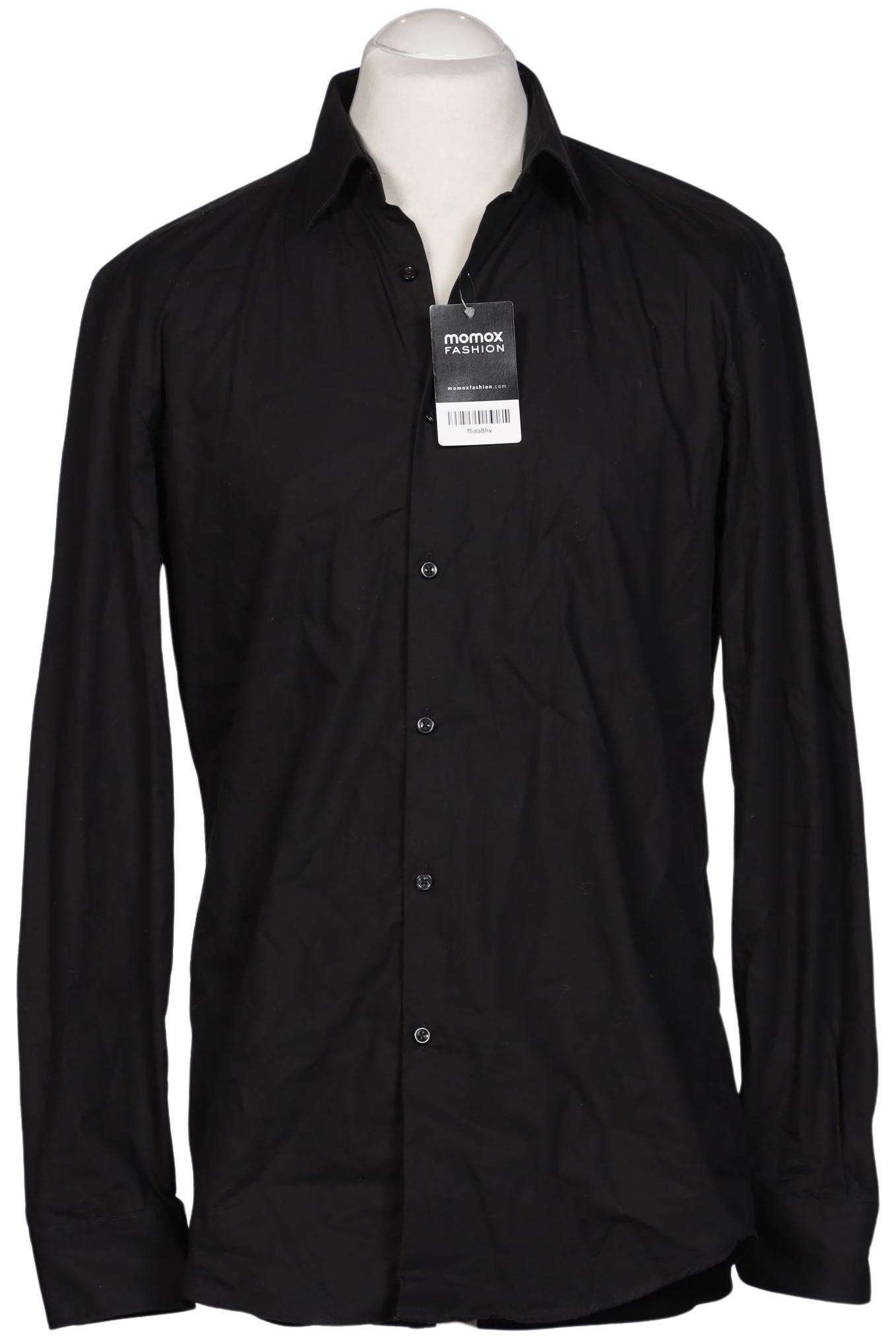 

Hugo by Hugo Boss Herren Hemd, schwarz, Gr. 52