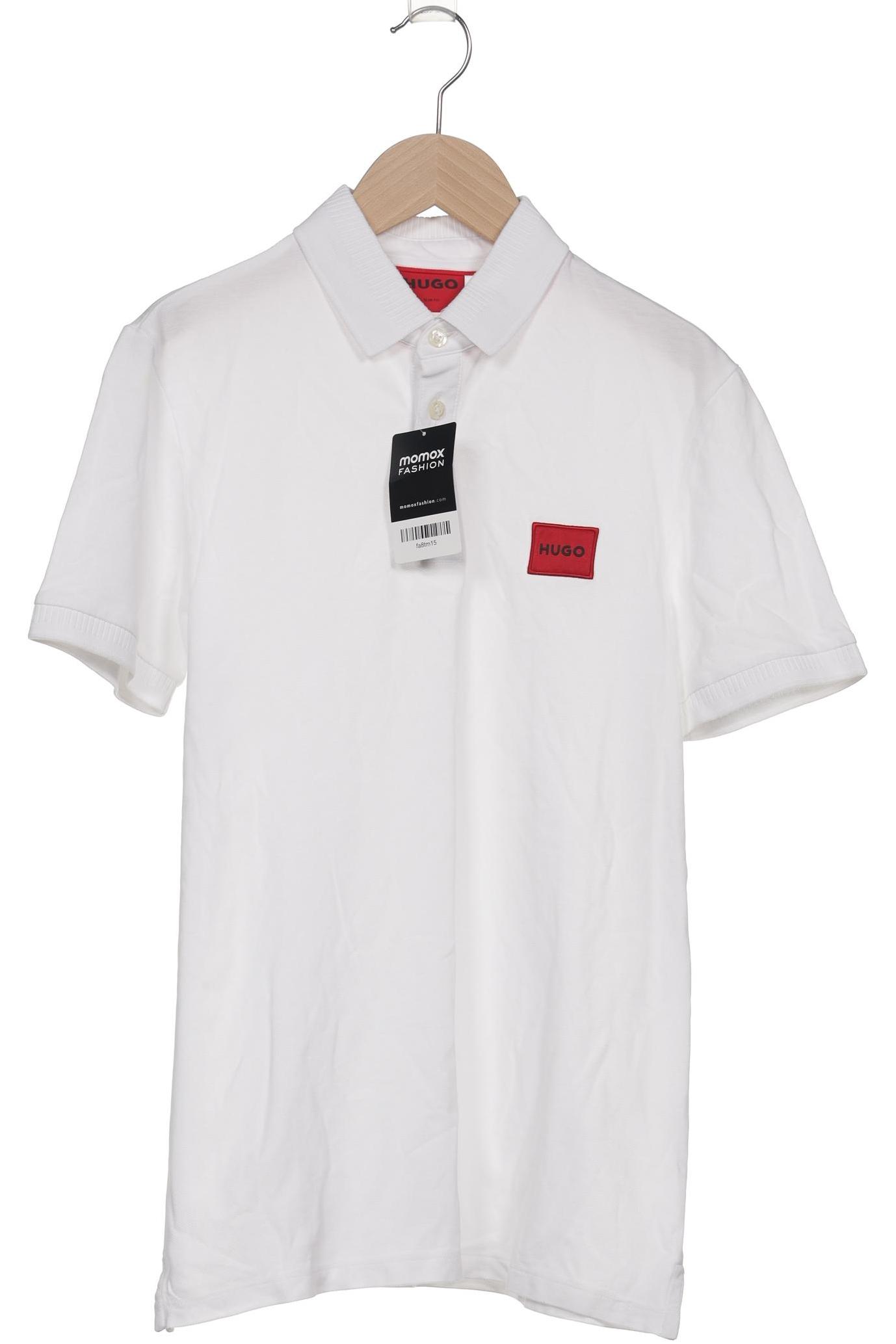 

Hugo by Hugo Boss Herren Poloshirt, weiß, Gr. 44