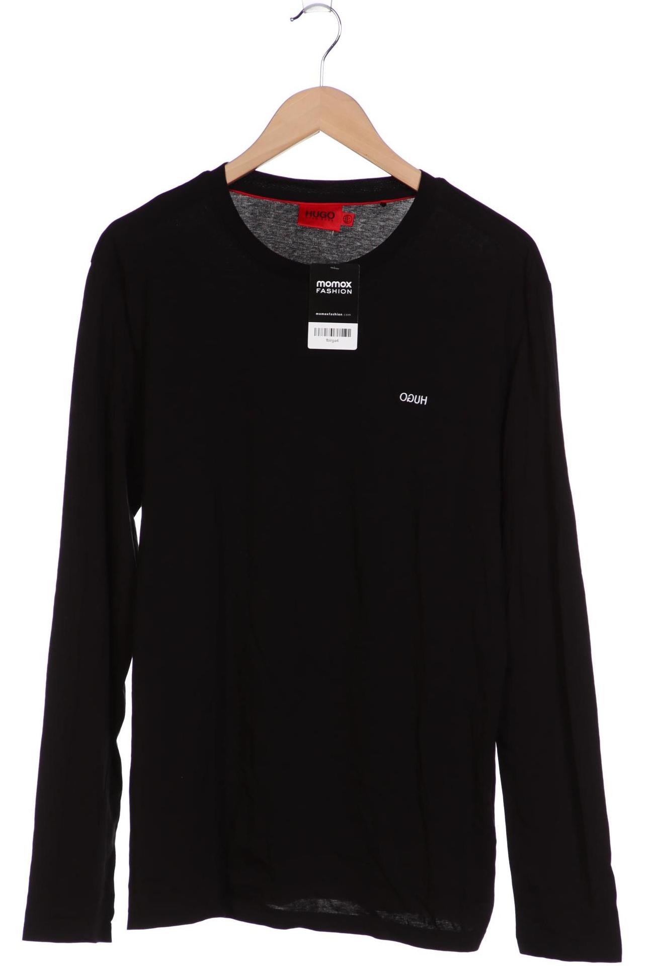 

HUGO by Hugo Boss Herren Langarmshirt, schwarz