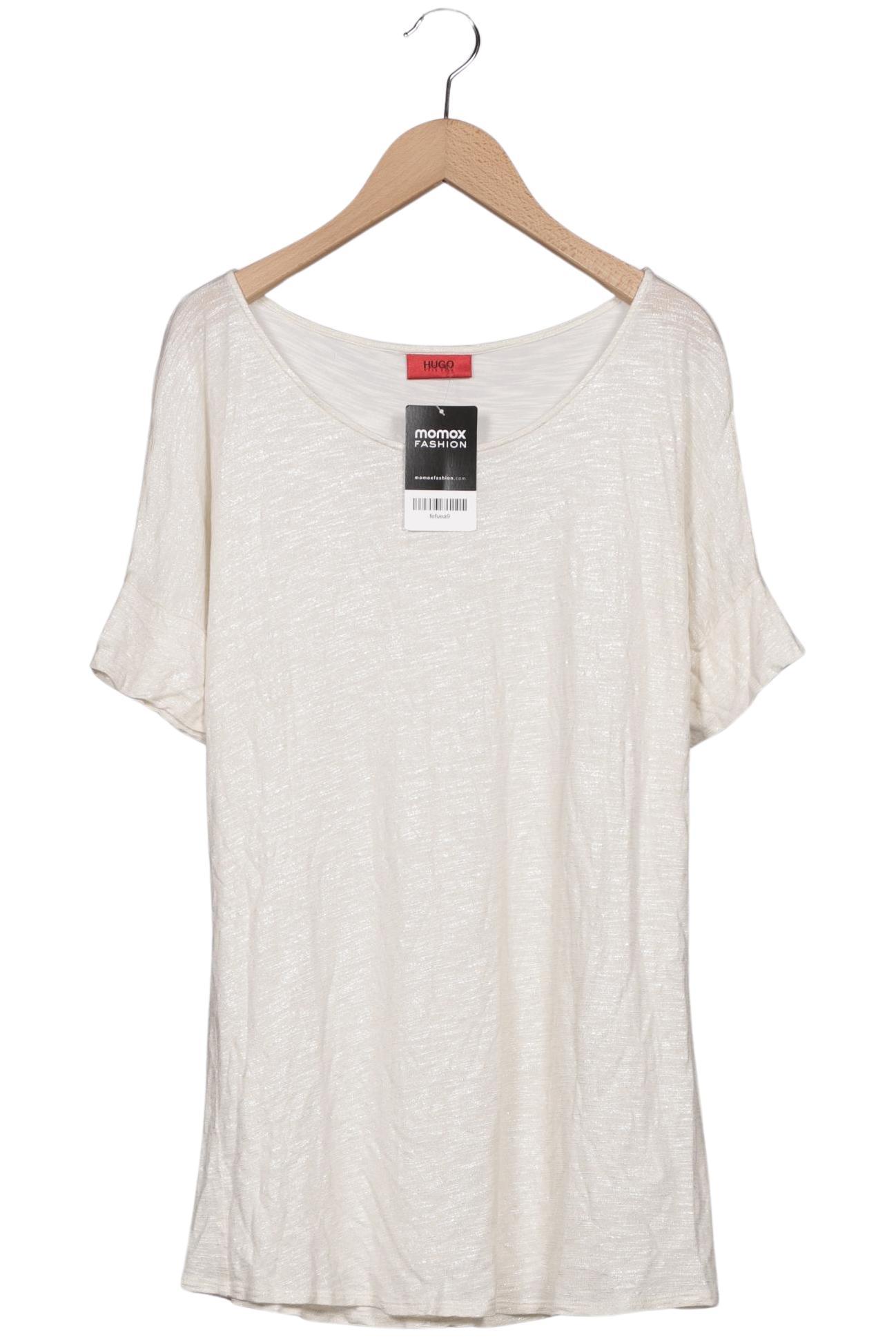 

Hugo by Hugo Boss Damen T-Shirt, cremeweiß, Gr. 42