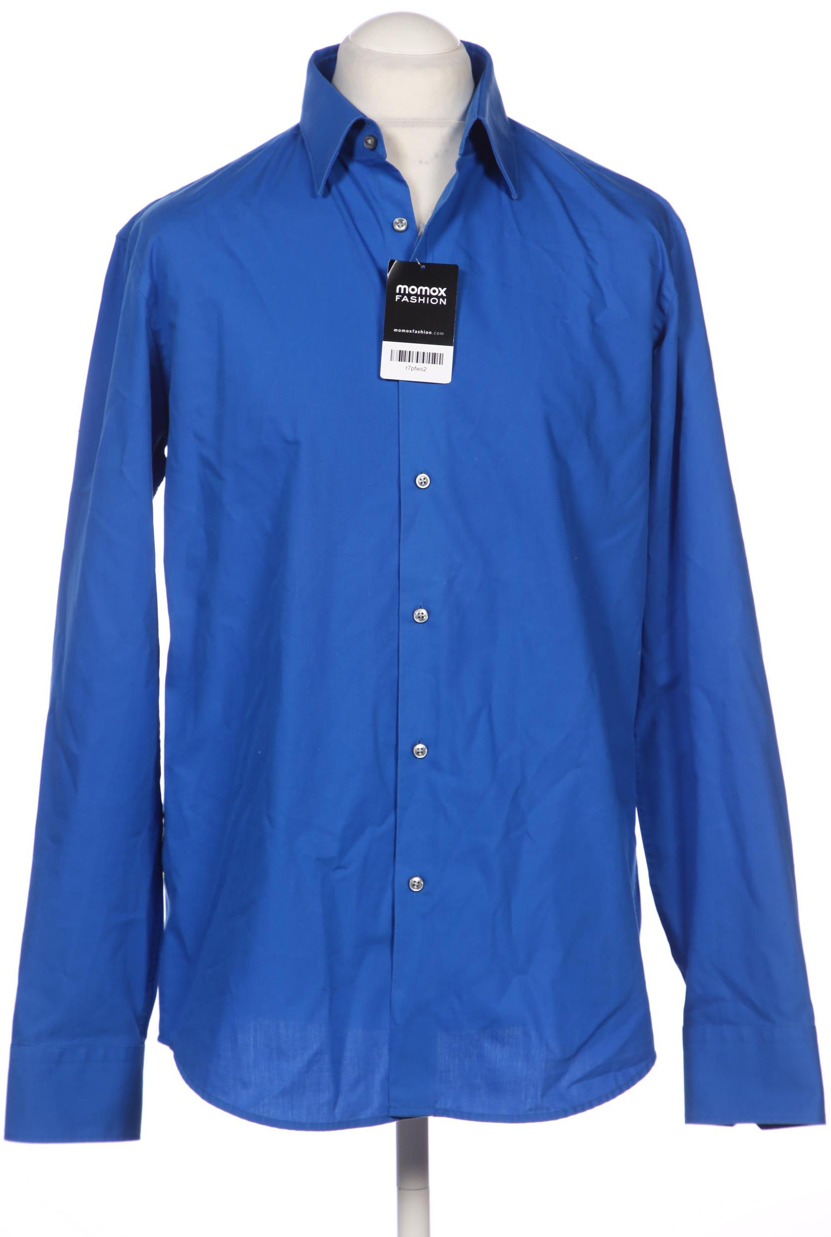 

Hugo by Hugo Boss Herren Hemd, blau, Gr. 52