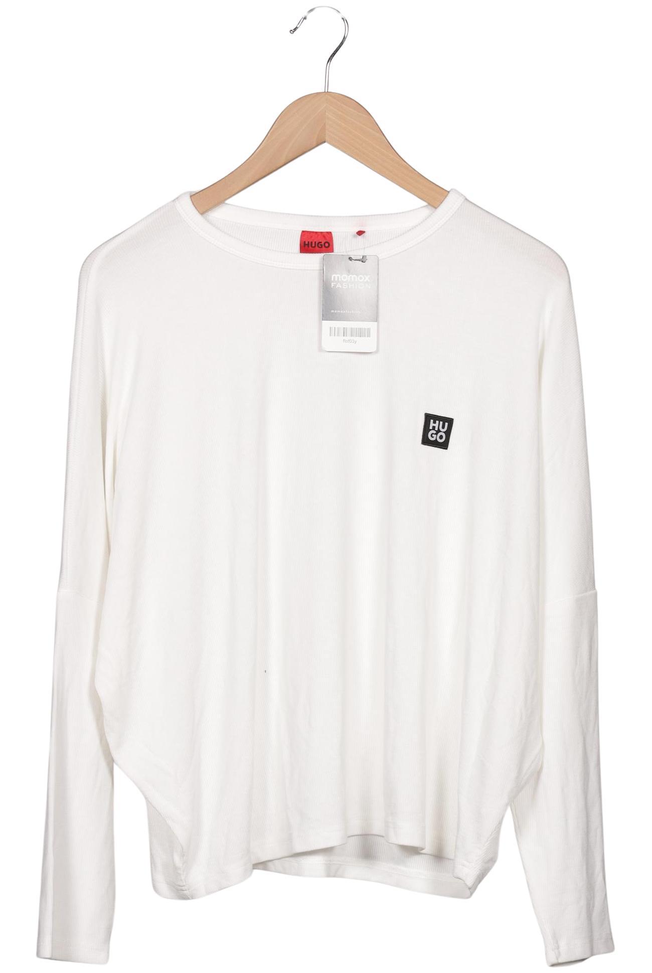 

Hugo by Hugo Boss Damen Langarmshirt, cremeweiß, Gr. 36