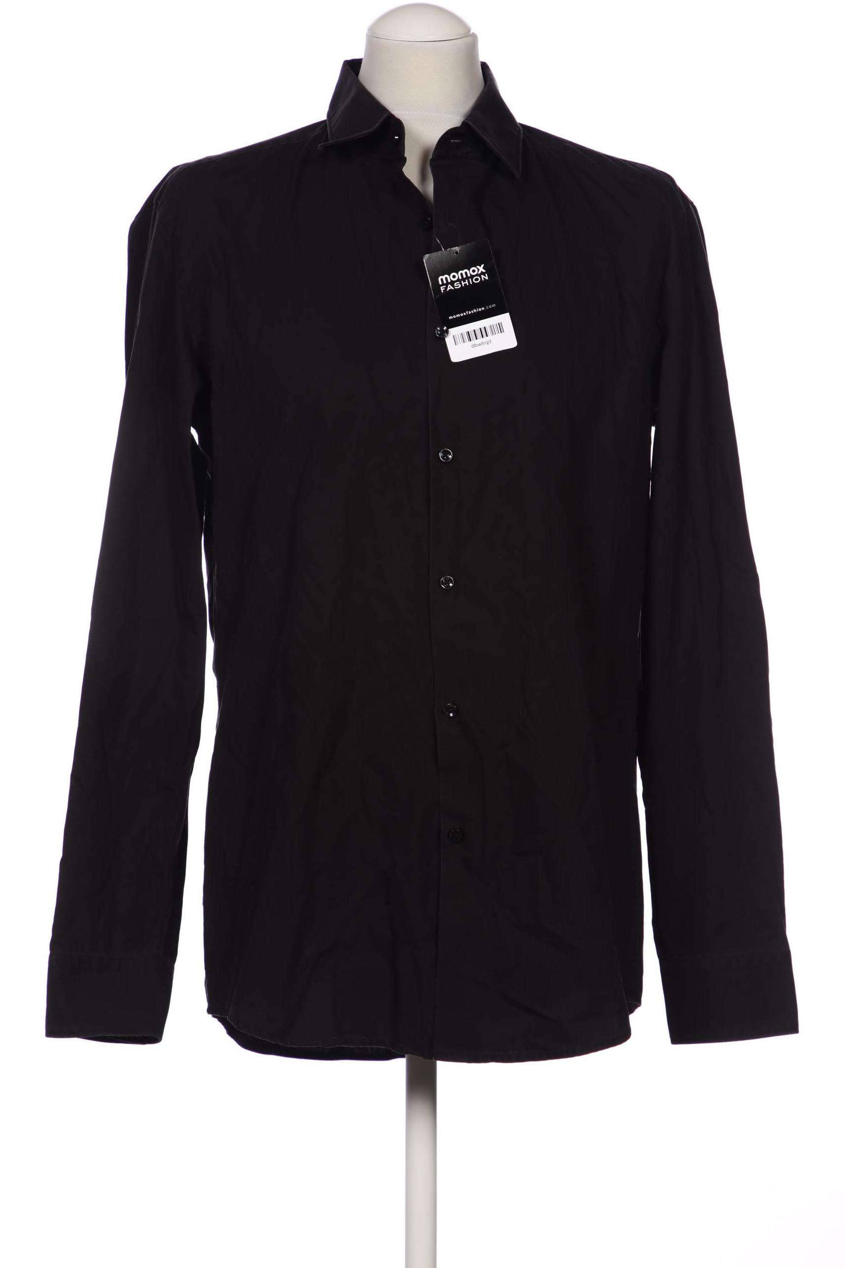 

Hugo by Hugo Boss Herren Hemd, schwarz, Gr. 52
