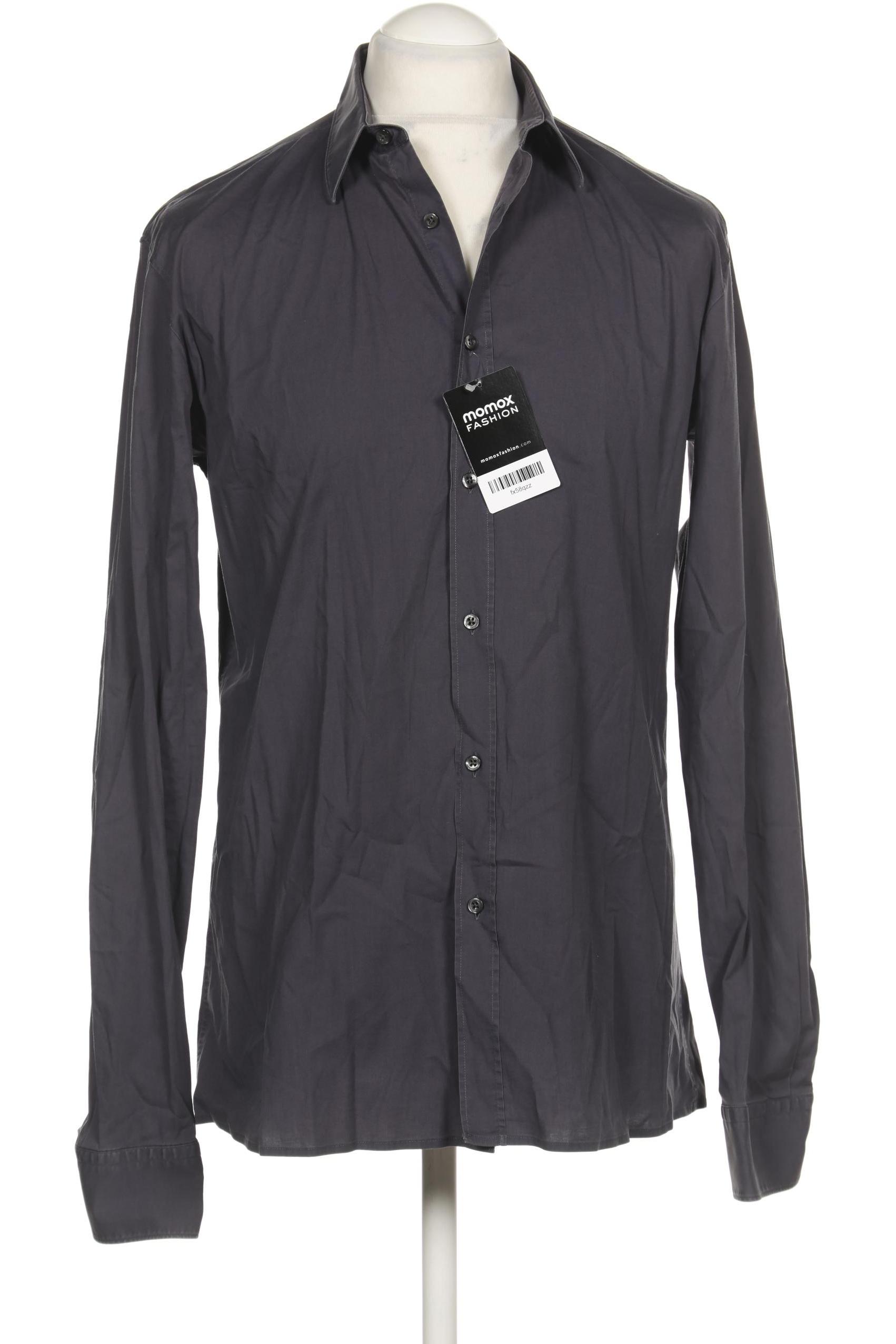 

Hugo by Hugo Boss Herren Hemd, grau, Gr. 52