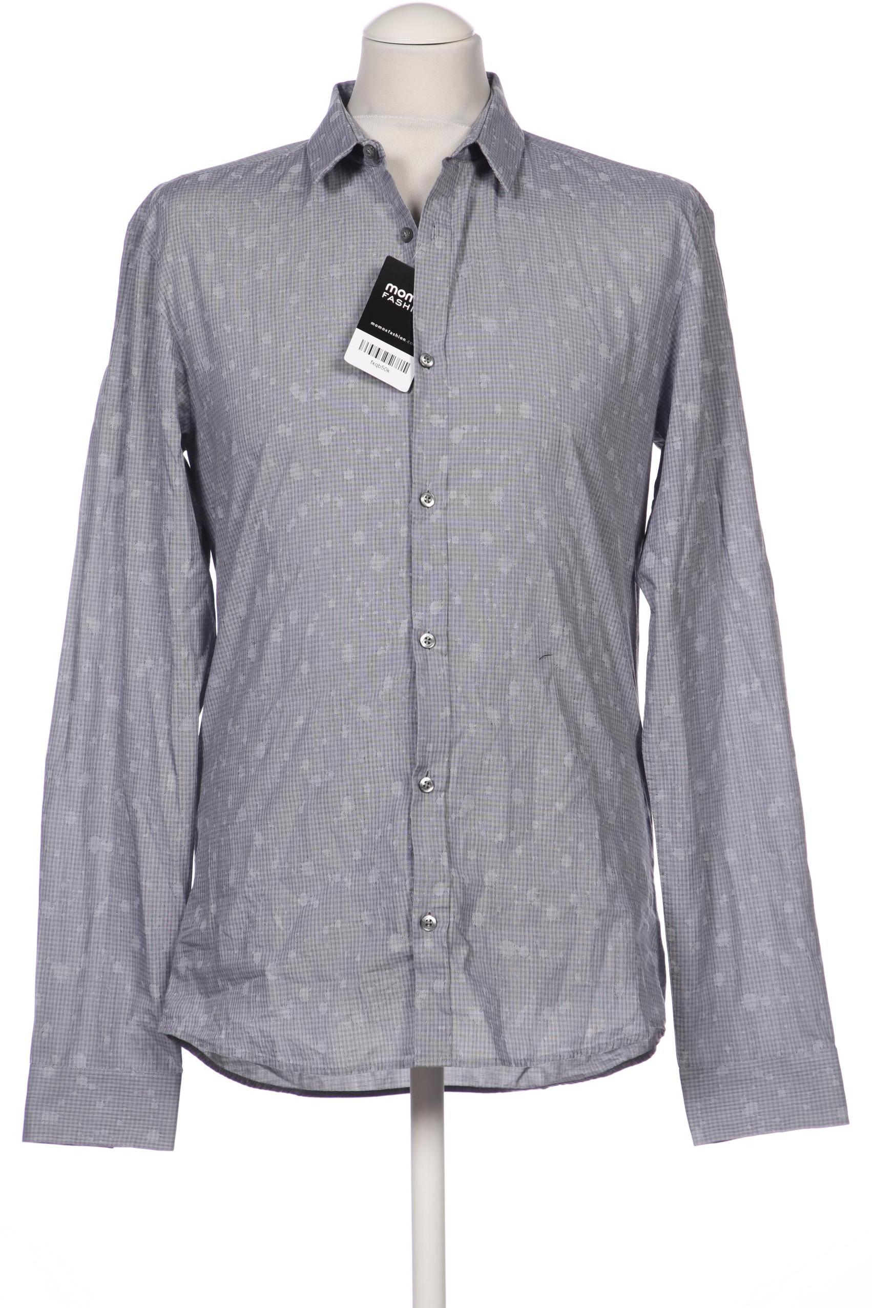 

Hugo by Hugo Boss Herren Hemd, grau, Gr. 48