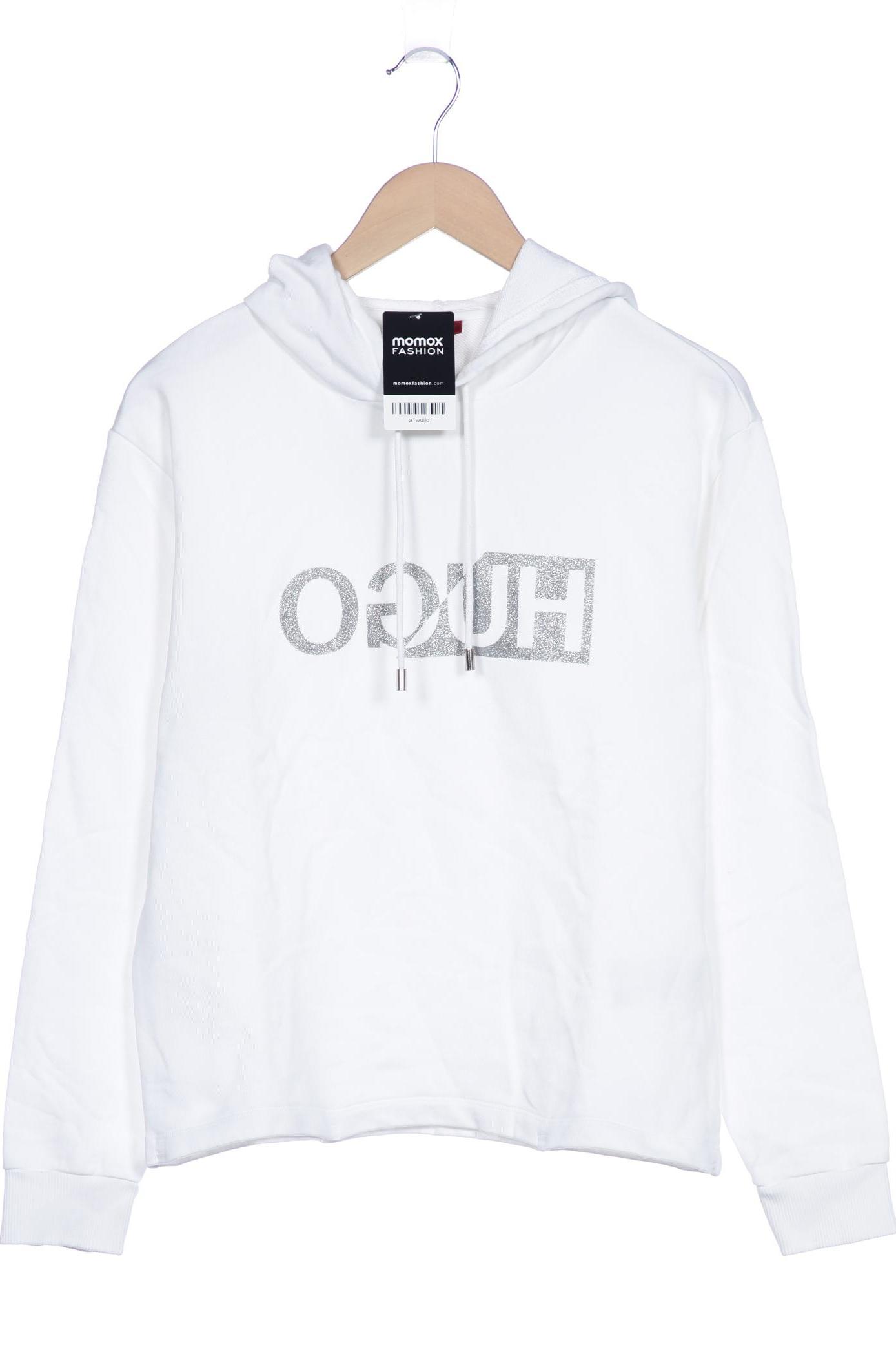 

Hugo by Hugo Boss Damen Kapuzenpullover, weiß, Gr. 36