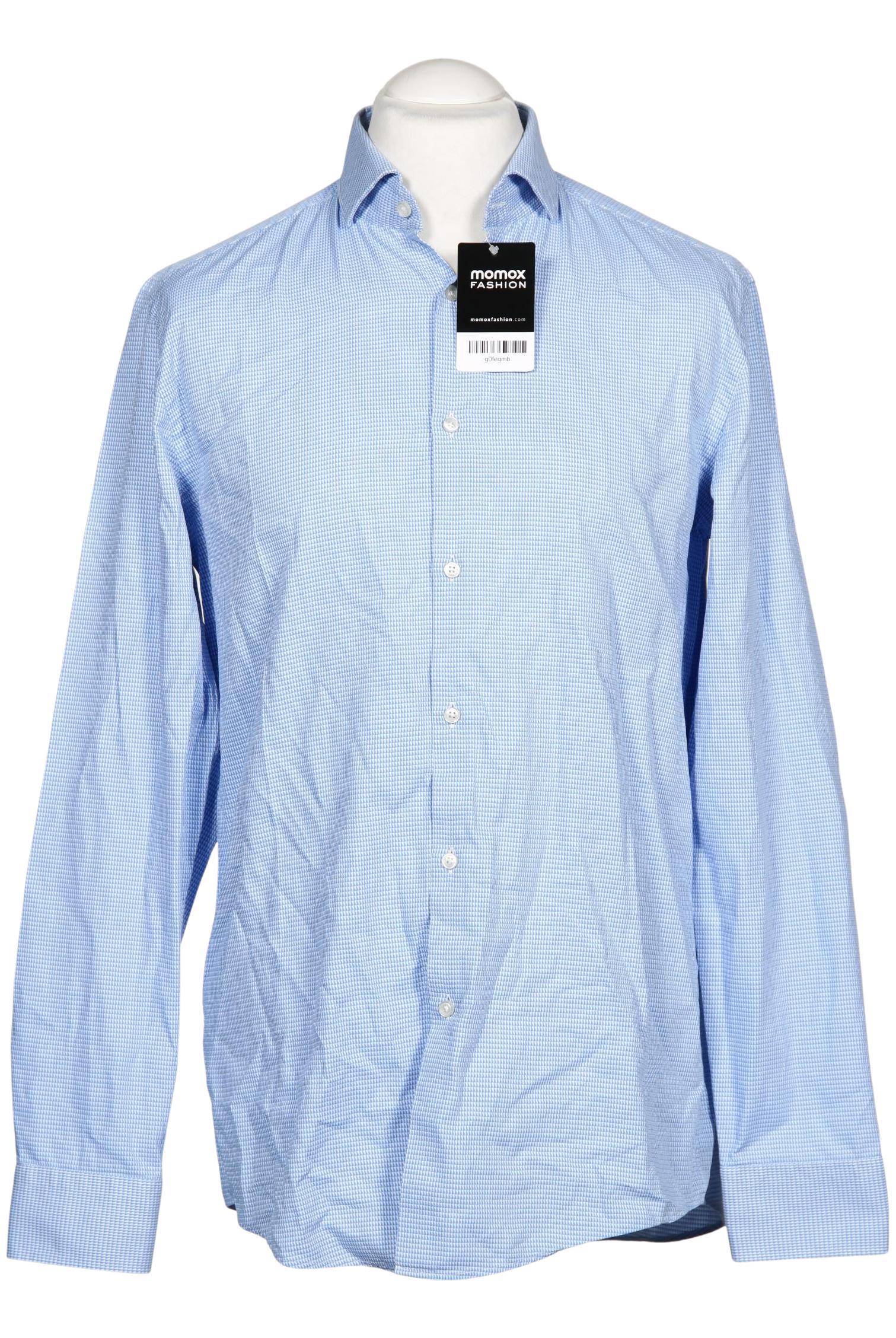 

Hugo by Hugo Boss Herren Hemd, blau, Gr. 52