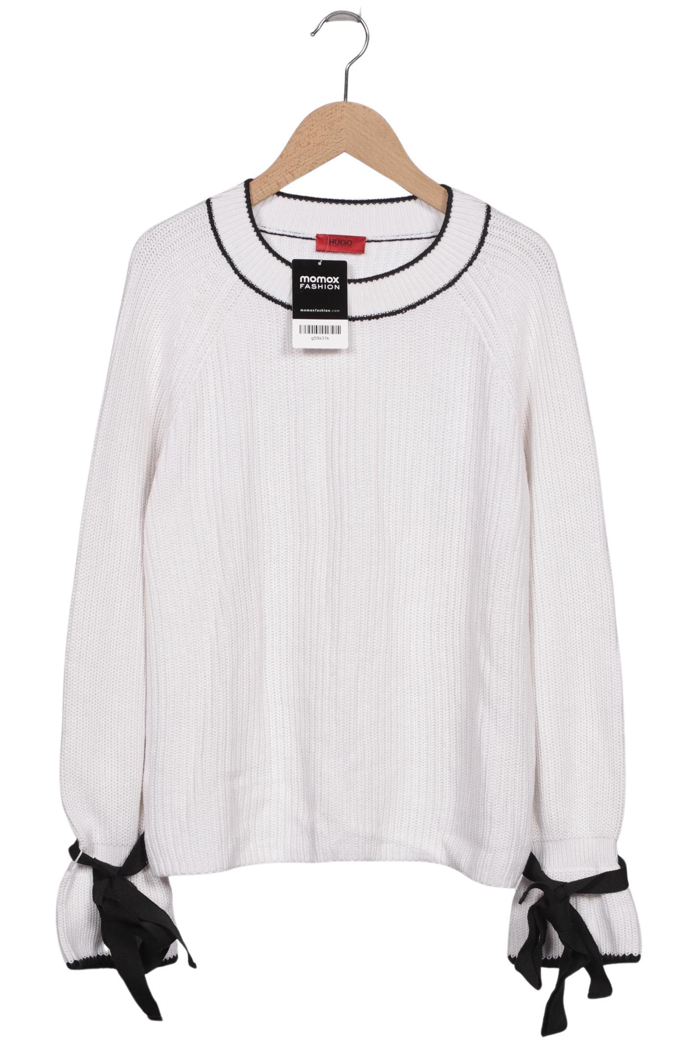 

Hugo by Hugo Boss Damen Pullover, weiß, Gr. 38