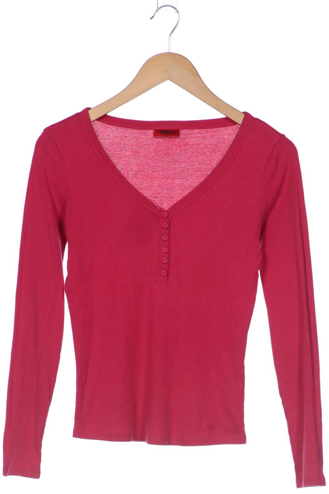 

Hugo by Hugo Boss Damen Langarmshirt, bordeaux, Gr. 38