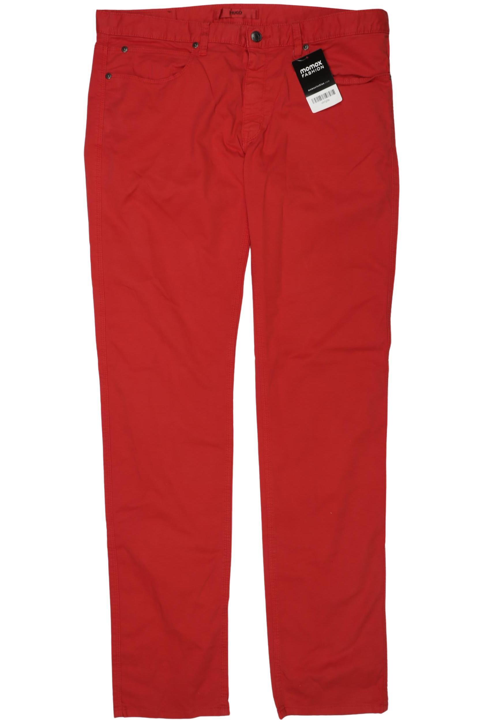 Thumbnail - Hugo by Hugo Boss Herren Stoffhose, rot, Gr. 34