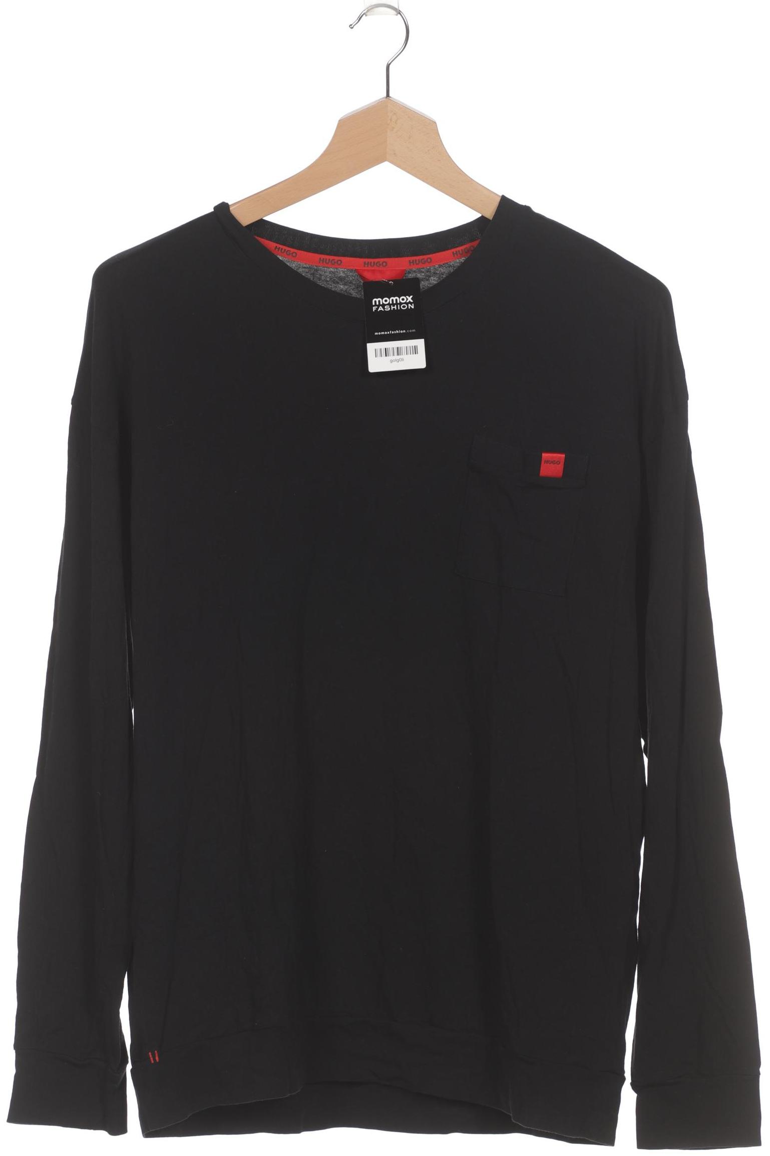 

Hugo by Hugo Boss Herren Langarmshirt, schwarz, Gr. 56
