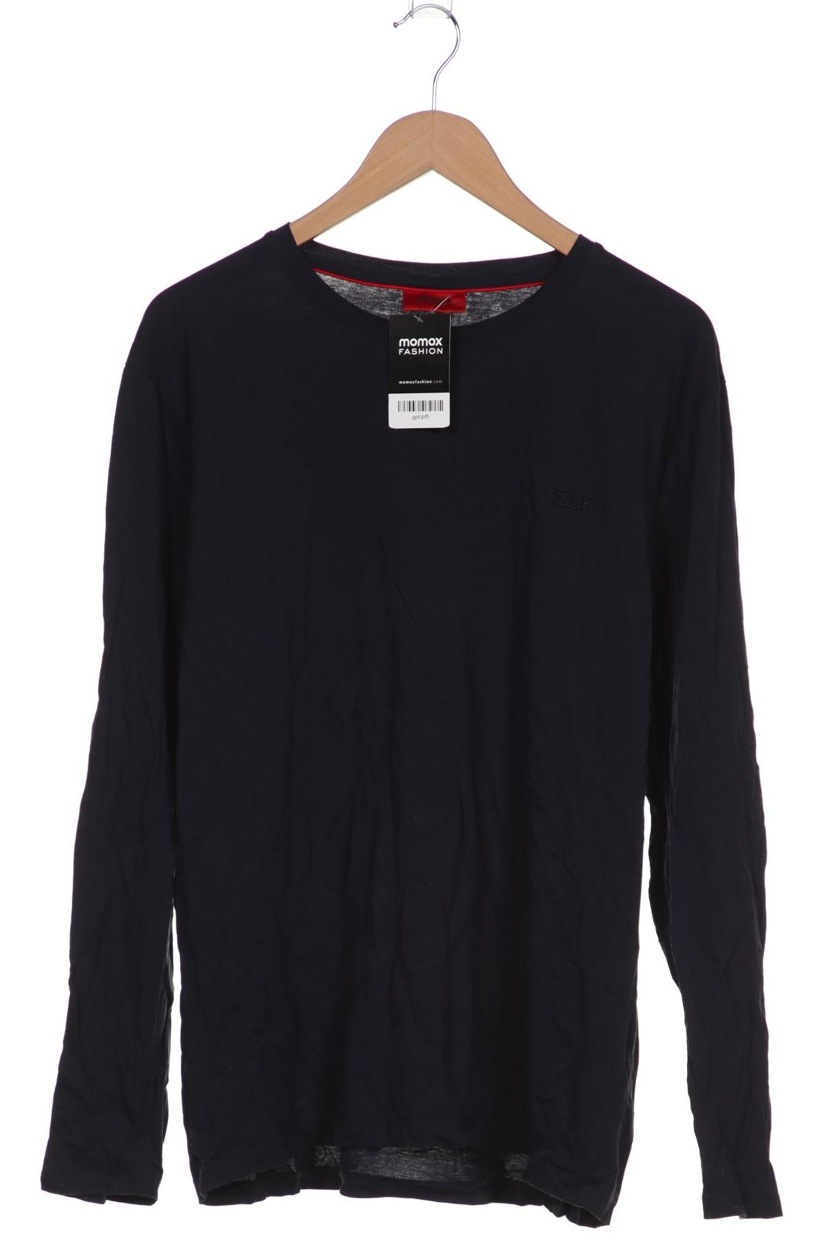 

HUGO by Hugo Boss Herren Langarmshirt, marineblau