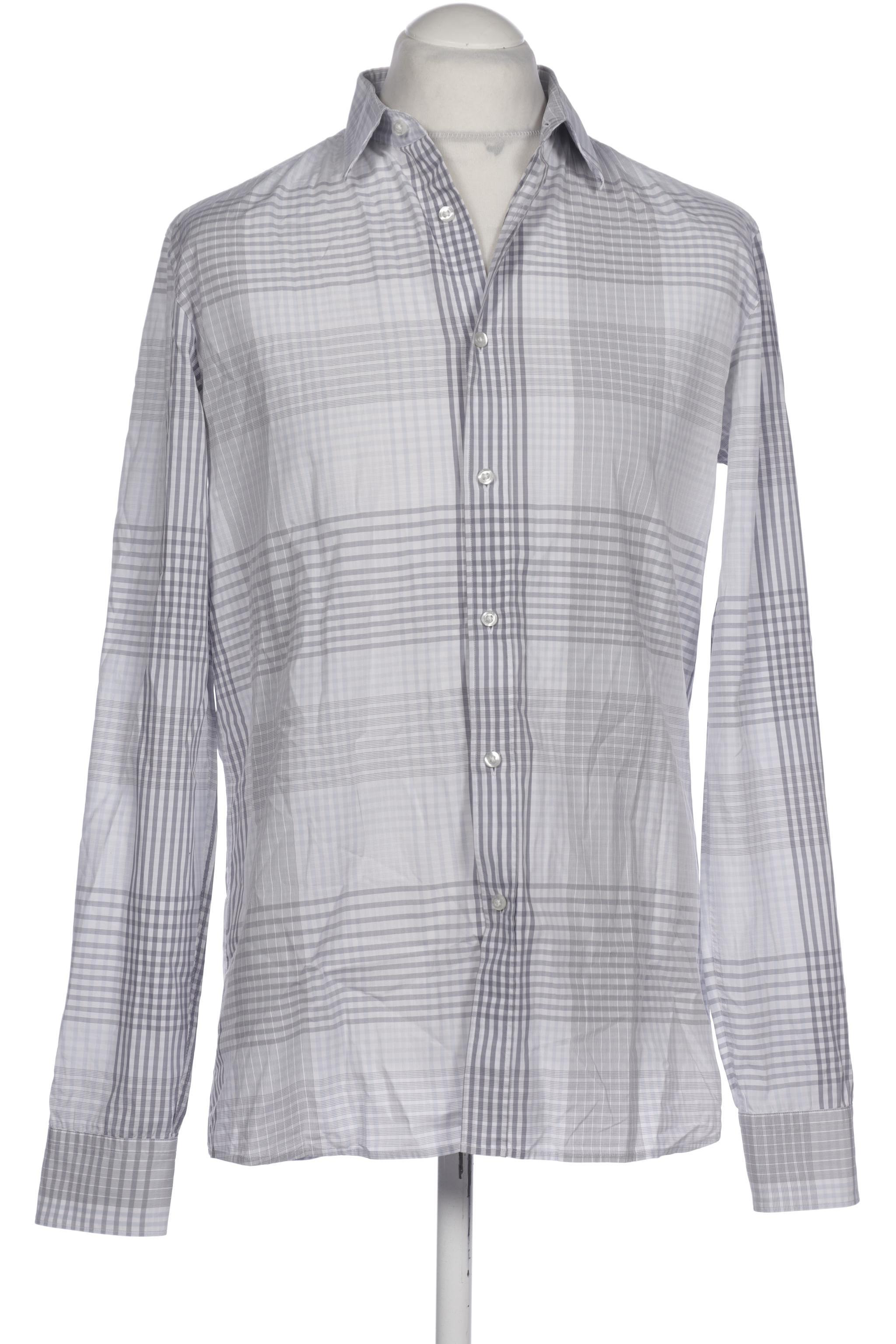 

Hugo by Hugo Boss Herren Hemd, grau, Gr. 52
