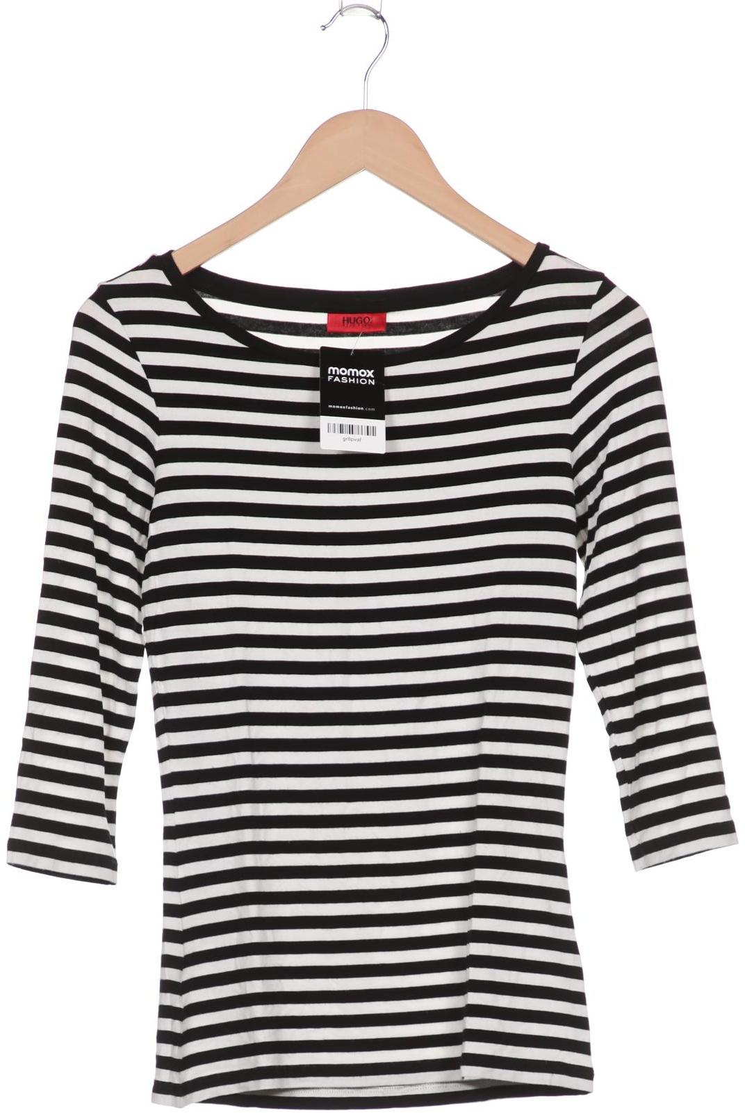 

Hugo by Hugo Boss Damen Langarmshirt, schwarz, Gr. 36