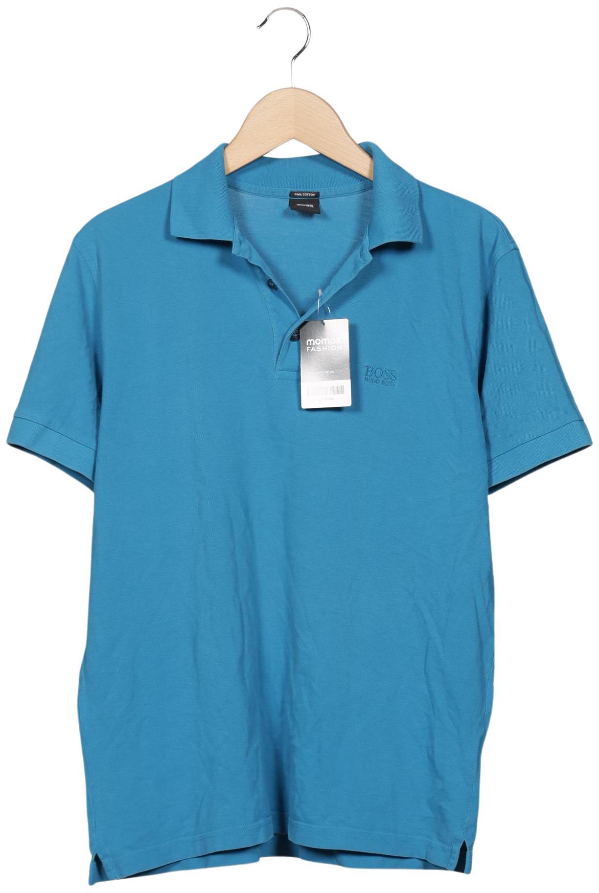 

Hugo by Hugo Boss Herren Poloshirt, blau, Gr. 48