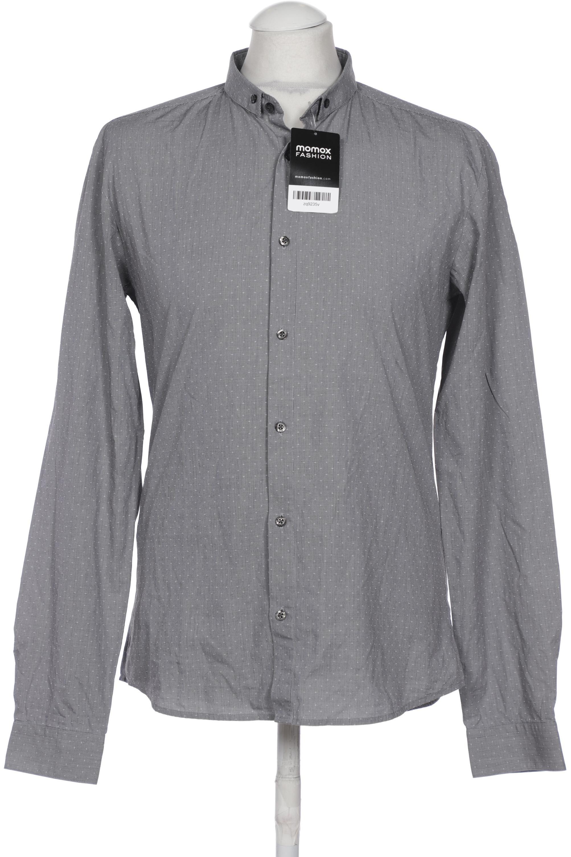 

Hugo by Hugo Boss Herren Hemd, grau, Gr. 48