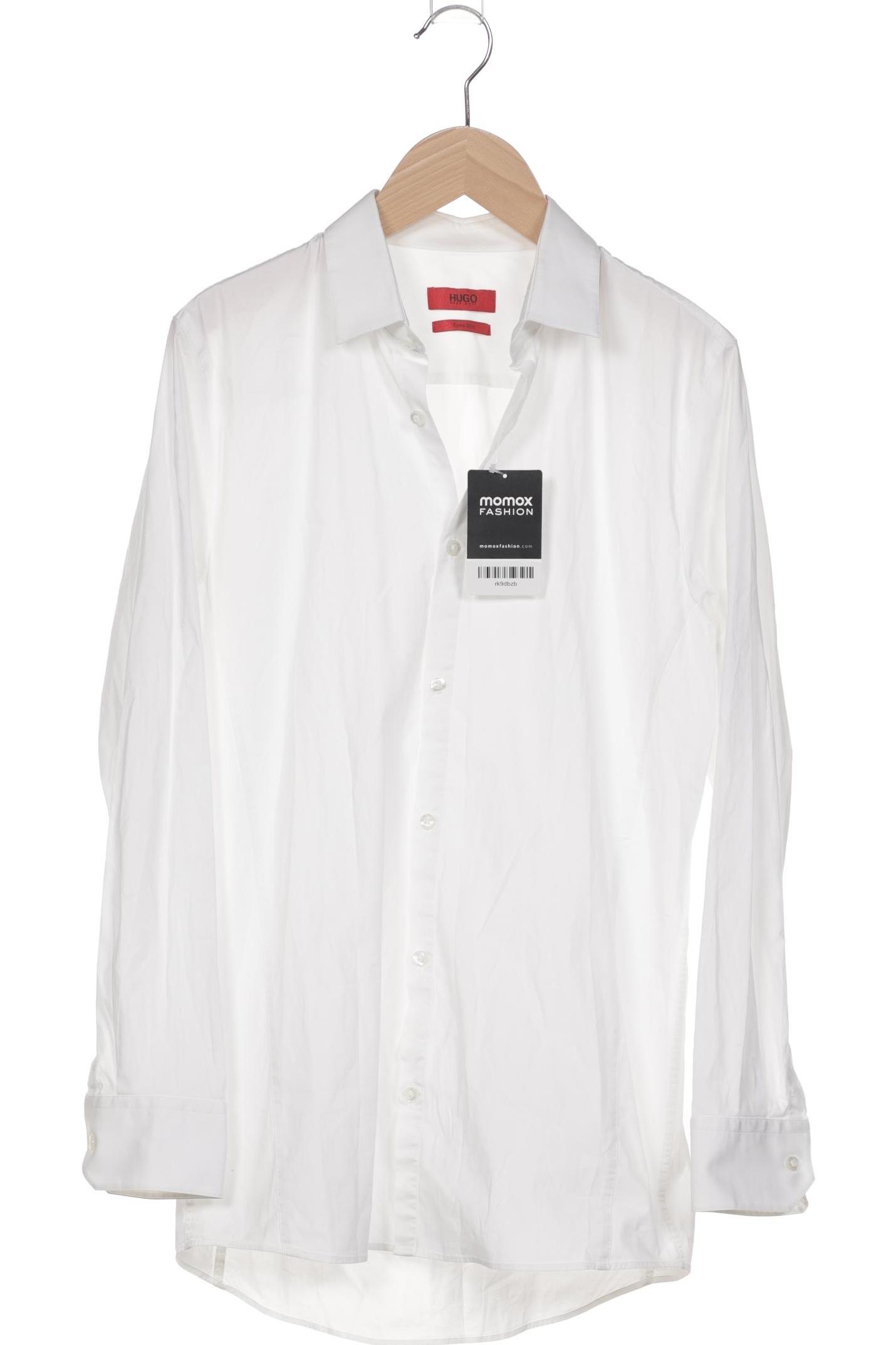 

Hugo by Hugo Boss Herren Hemd, weiß, Gr. 44