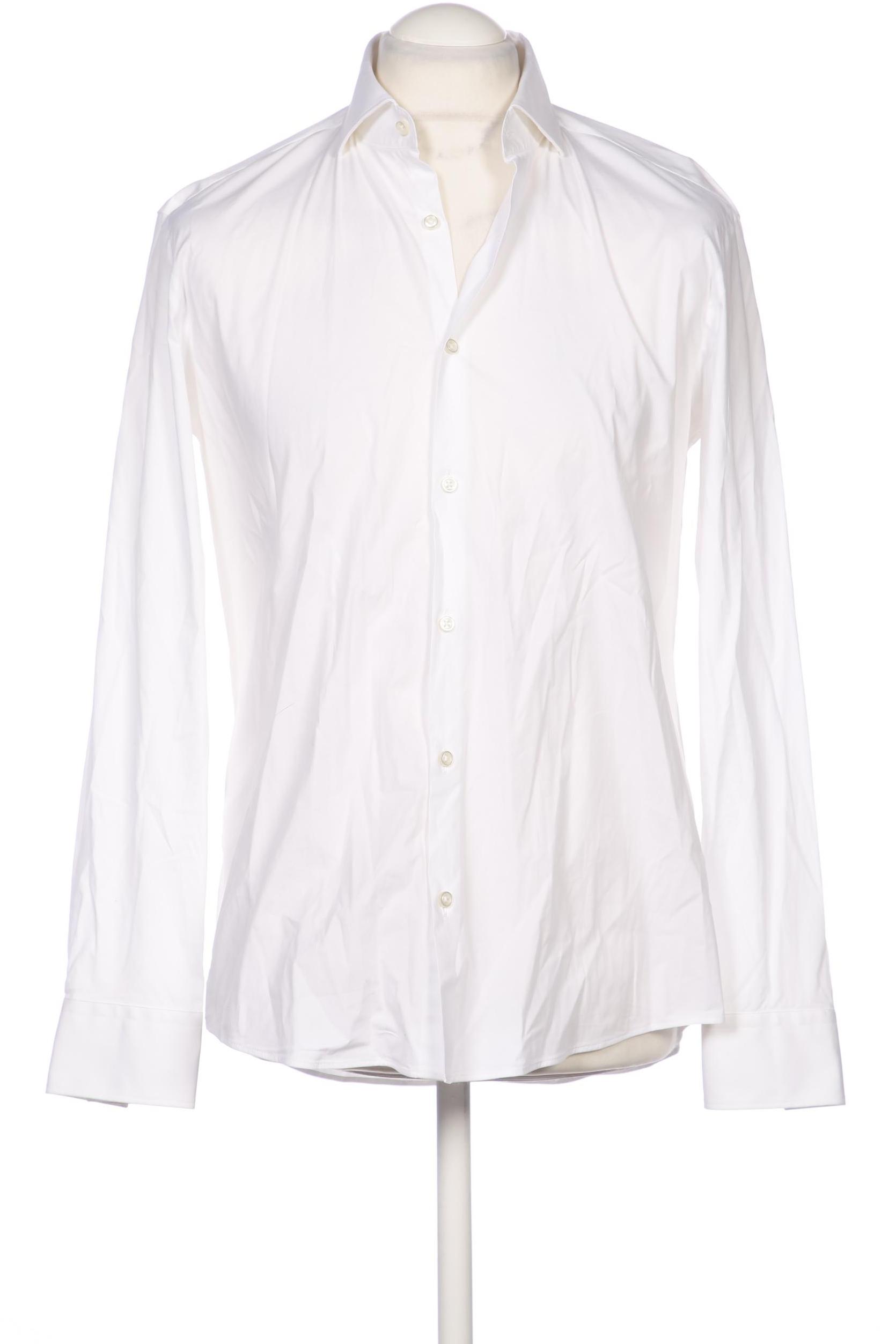 

Hugo by Hugo Boss Herren Hemd, weiß, Gr. 48