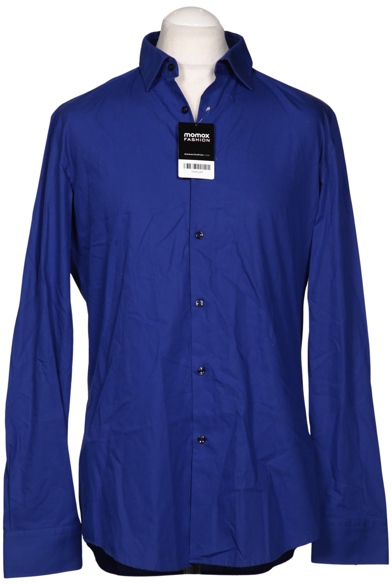

Hugo by Hugo Boss Herren Hemd, blau, Gr. 52