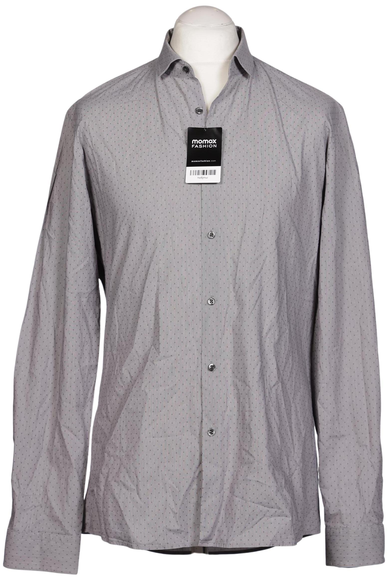 

Hugo by Hugo Boss Herren Hemd, grau, Gr. 52