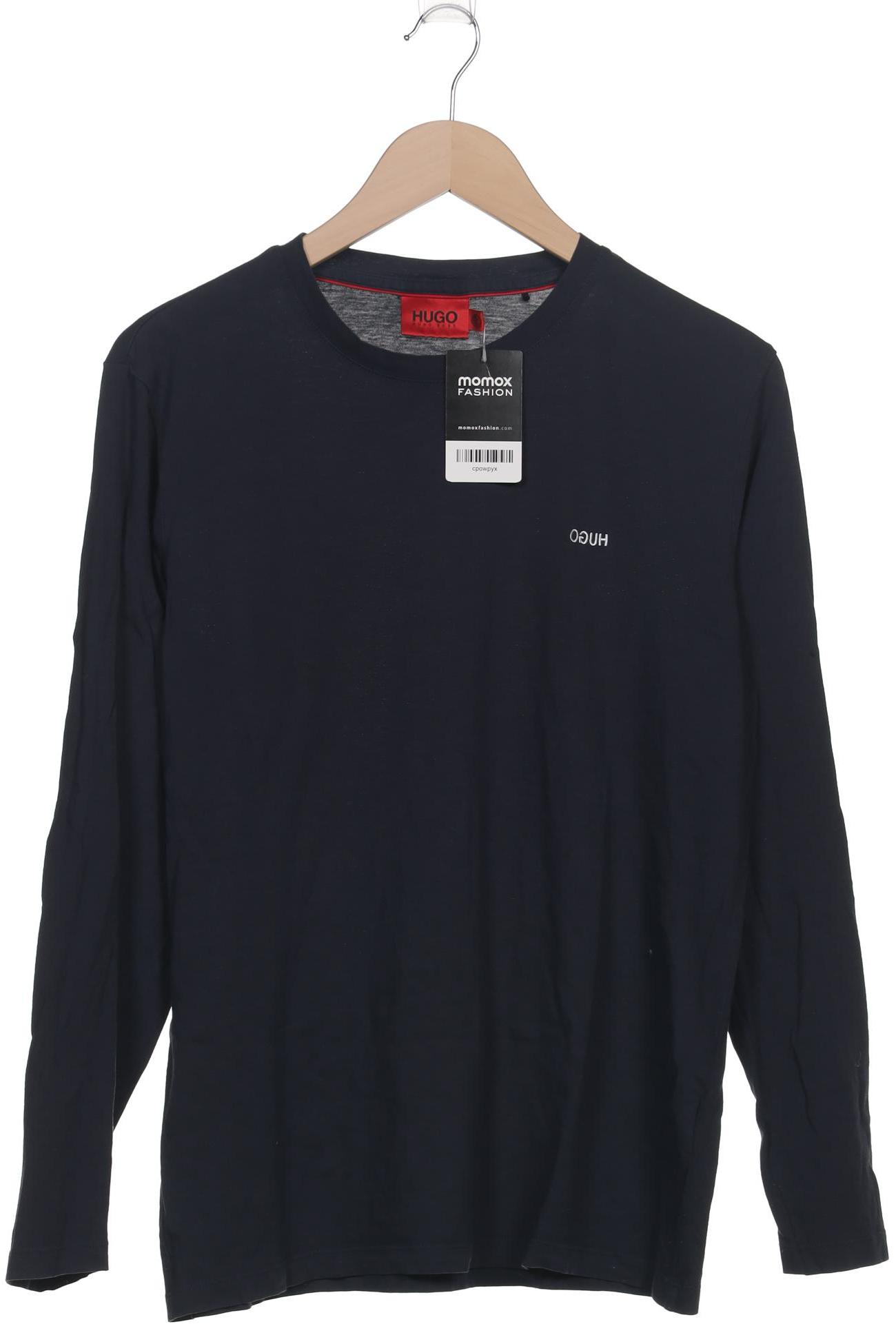 

Hugo by Hugo Boss Herren Langarmshirt, marineblau, Gr. 46