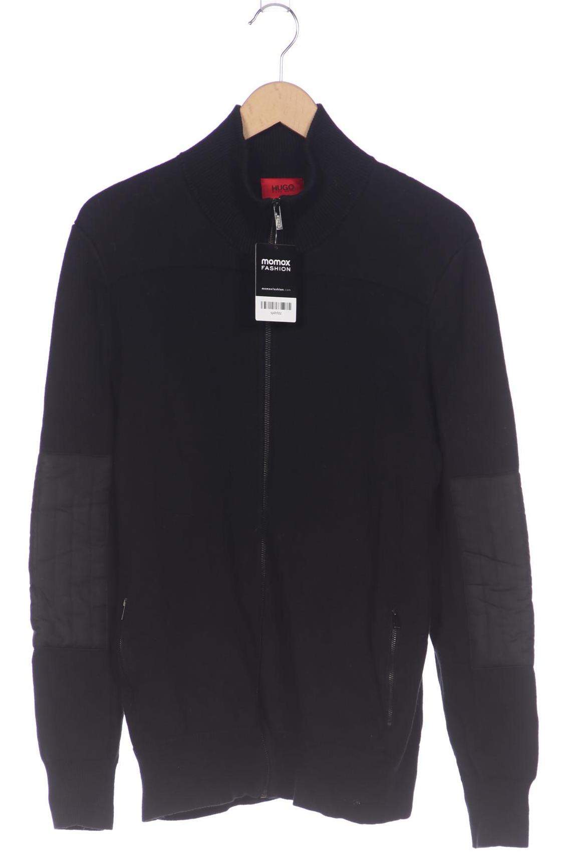 

Hugo by Hugo Boss Herren Strickjacke, schwarz, Gr. 54