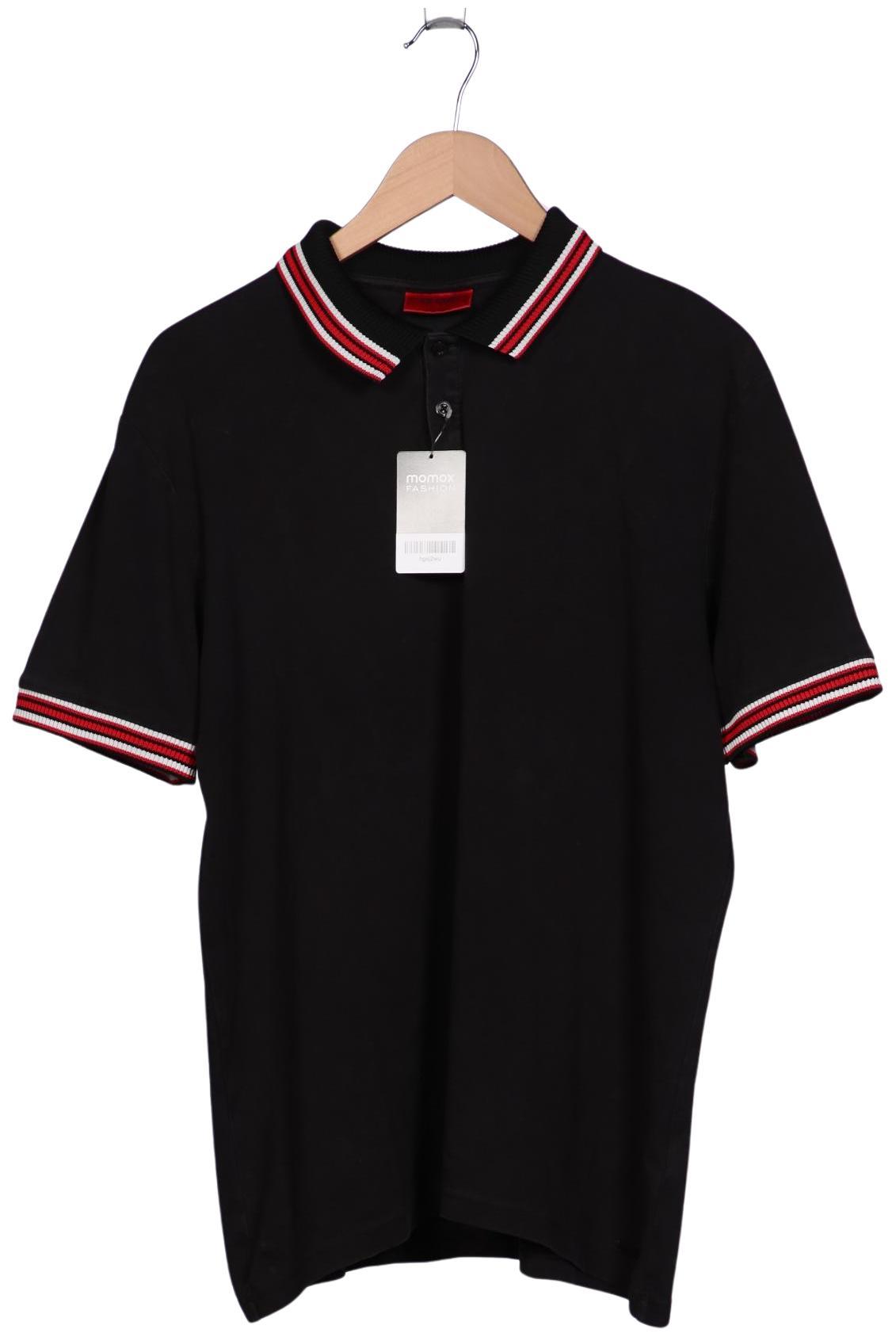 

Hugo by Hugo Boss Herren Poloshirt, schwarz, Gr. 54