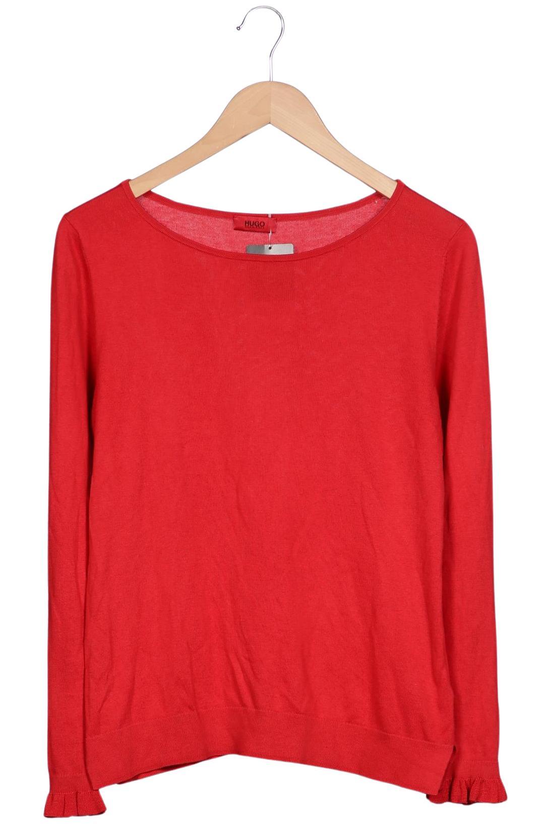 

Hugo by Hugo Boss Damen Langarmshirt, rot, Gr. 42