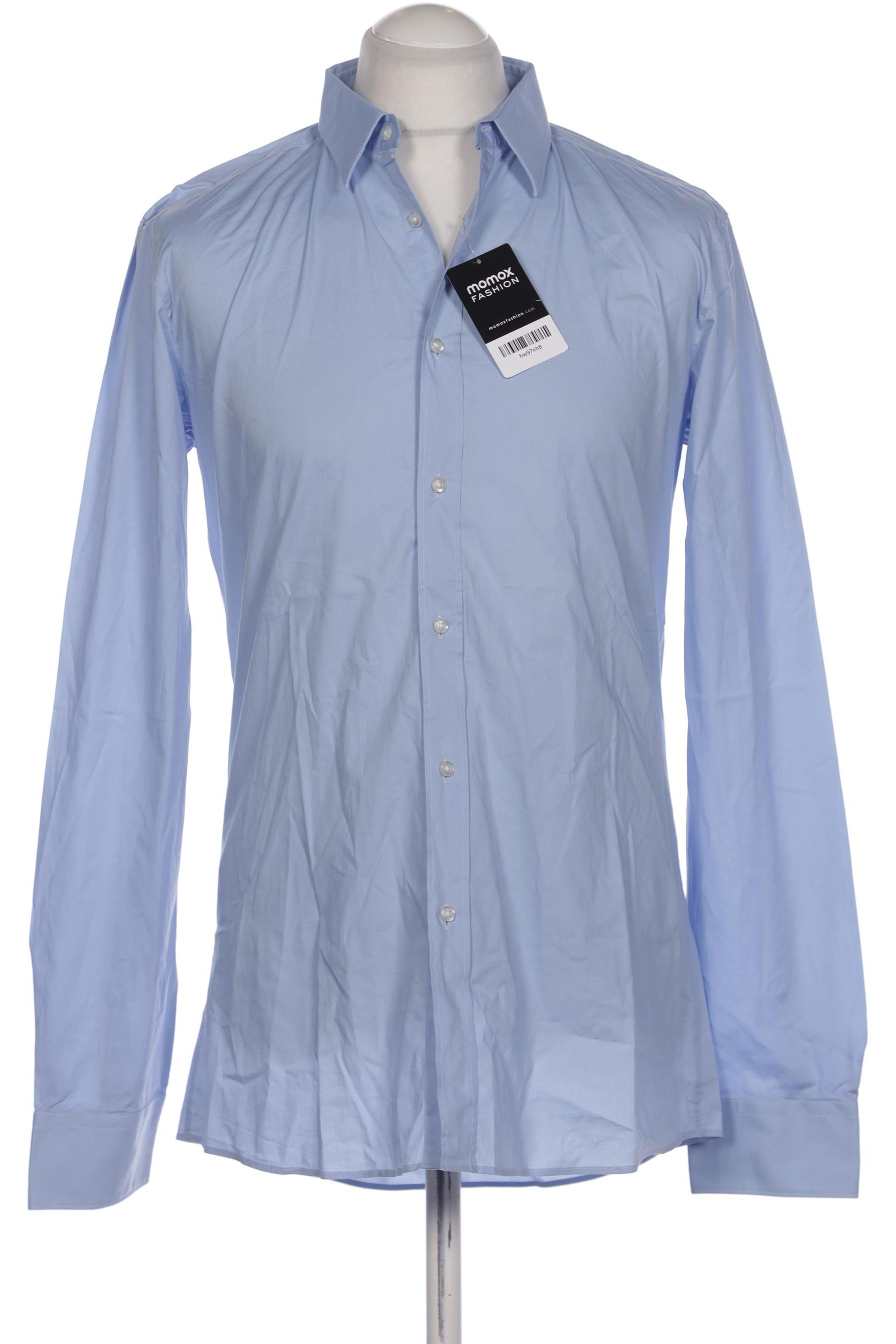 

Hugo by Hugo Boss Herren Hemd, blau, Gr. 52