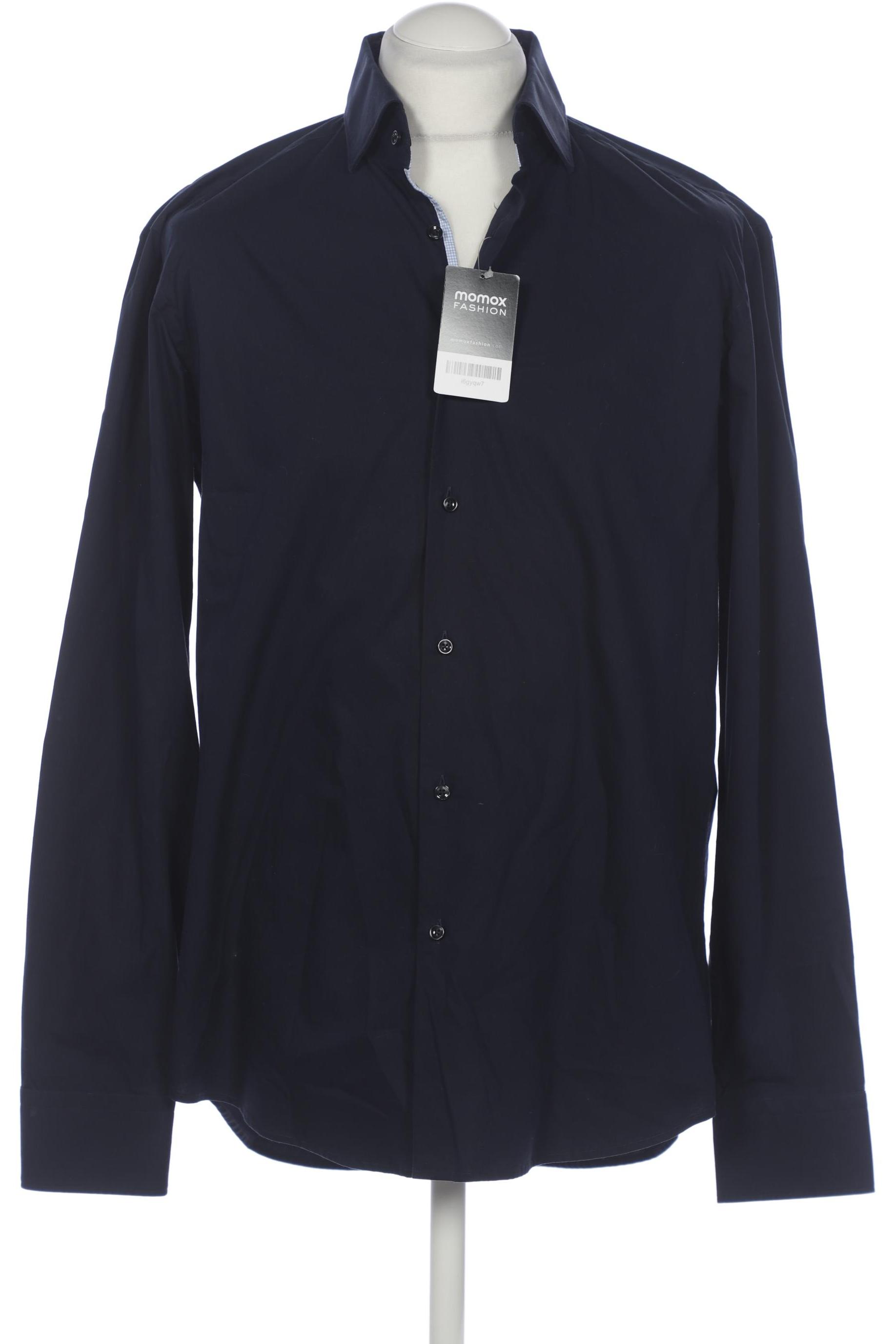 

Hugo by Hugo Boss Herren Hemd, marineblau, Gr. 52