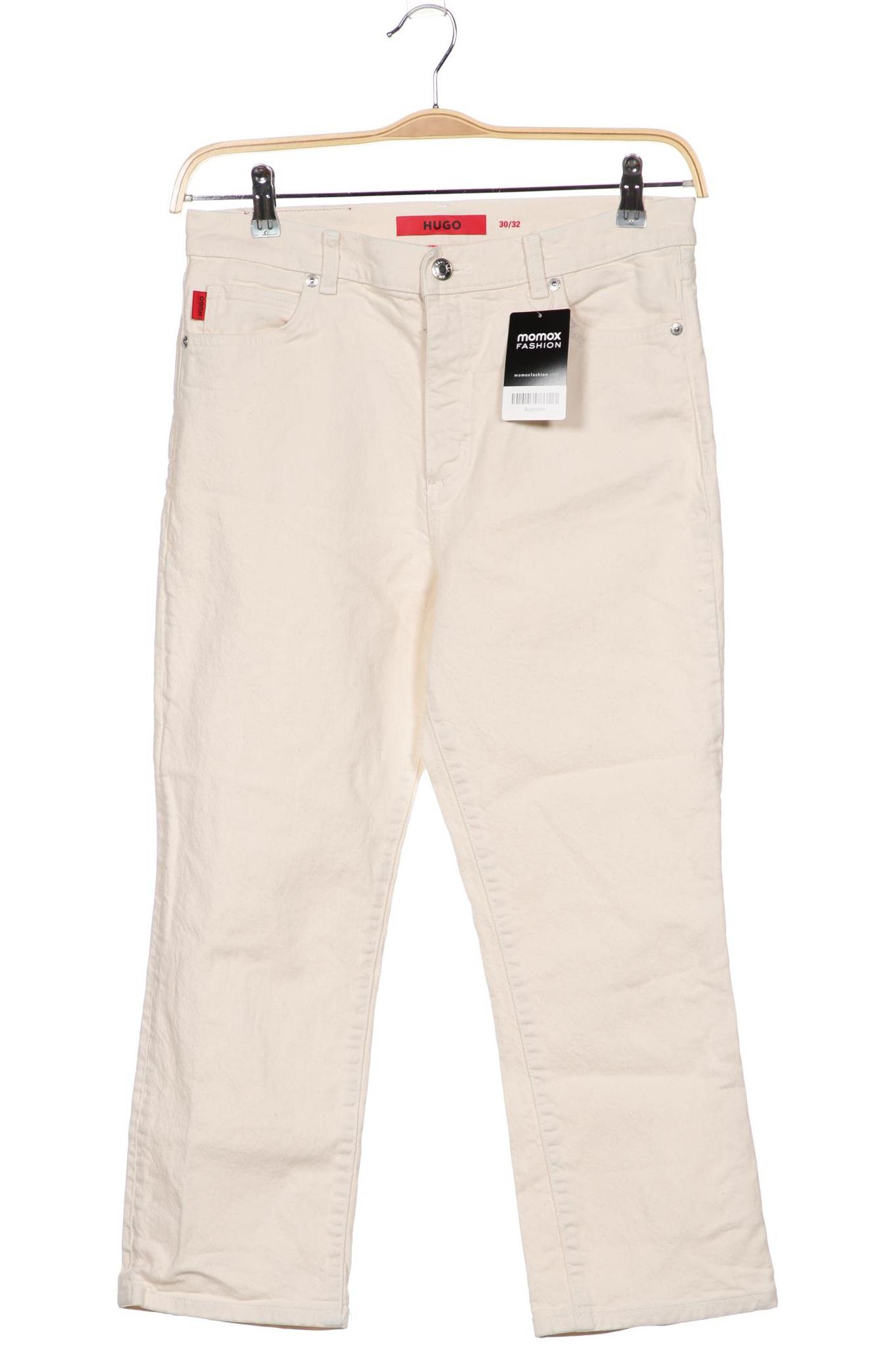 

Hugo by Hugo Boss Damen Jeans, cremeweiß, Gr. 40
