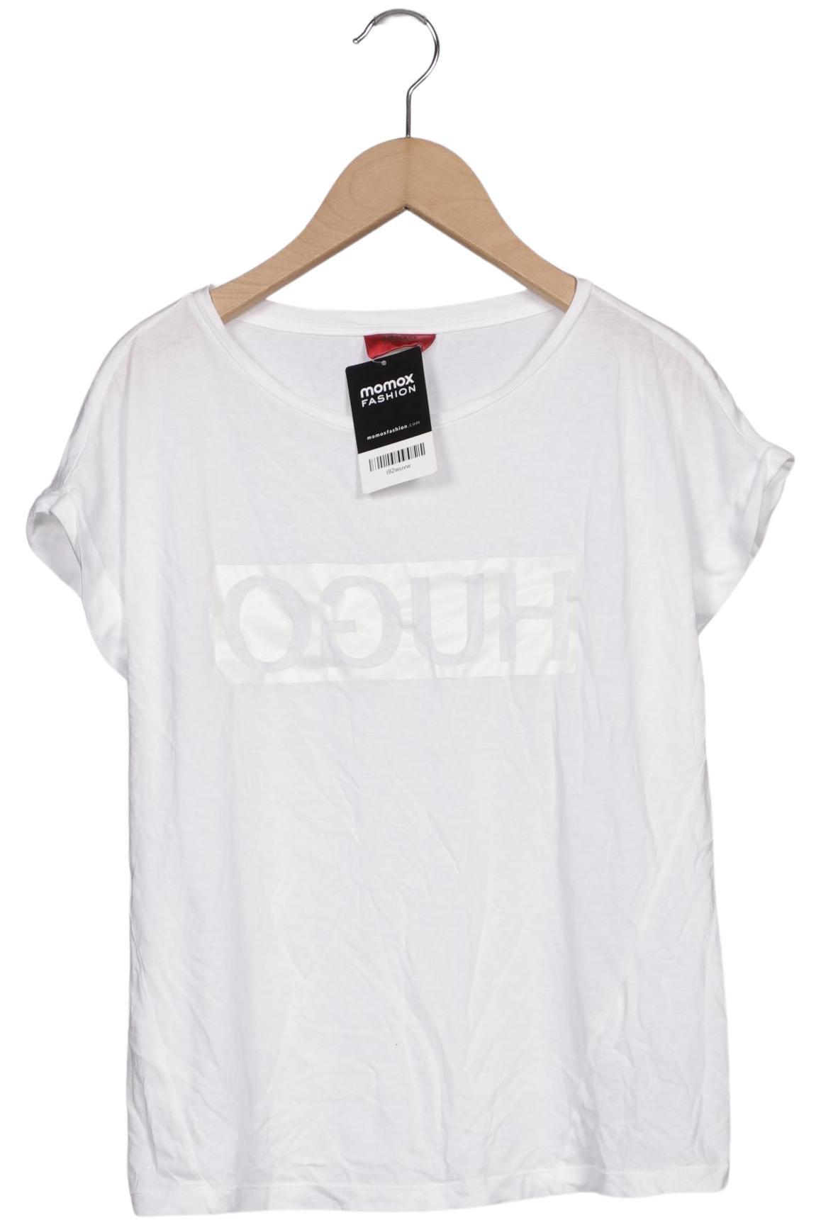 

Hugo by Hugo Boss Damen T-Shirt, weiß, Gr. 34