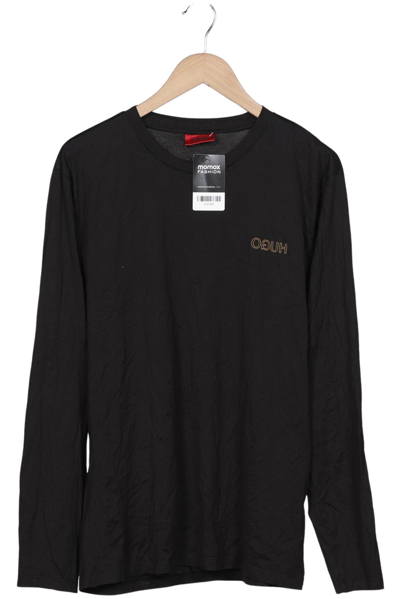 Thumbnail - Hugo by Hugo Boss Herren Langarmshirt, schwarz, Gr. 54