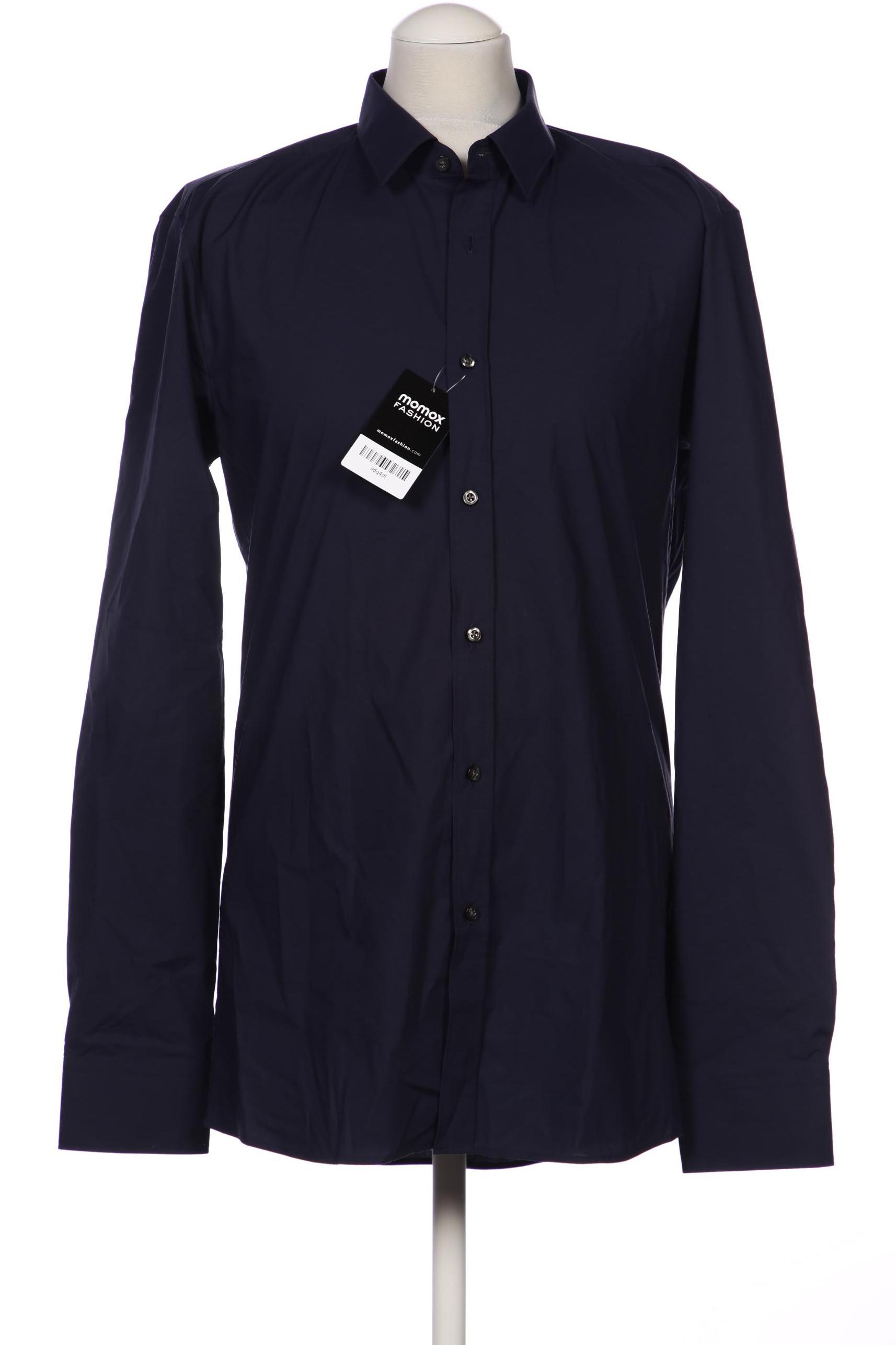 

Hugo by Hugo Boss Herren Hemd, marineblau, Gr. 52