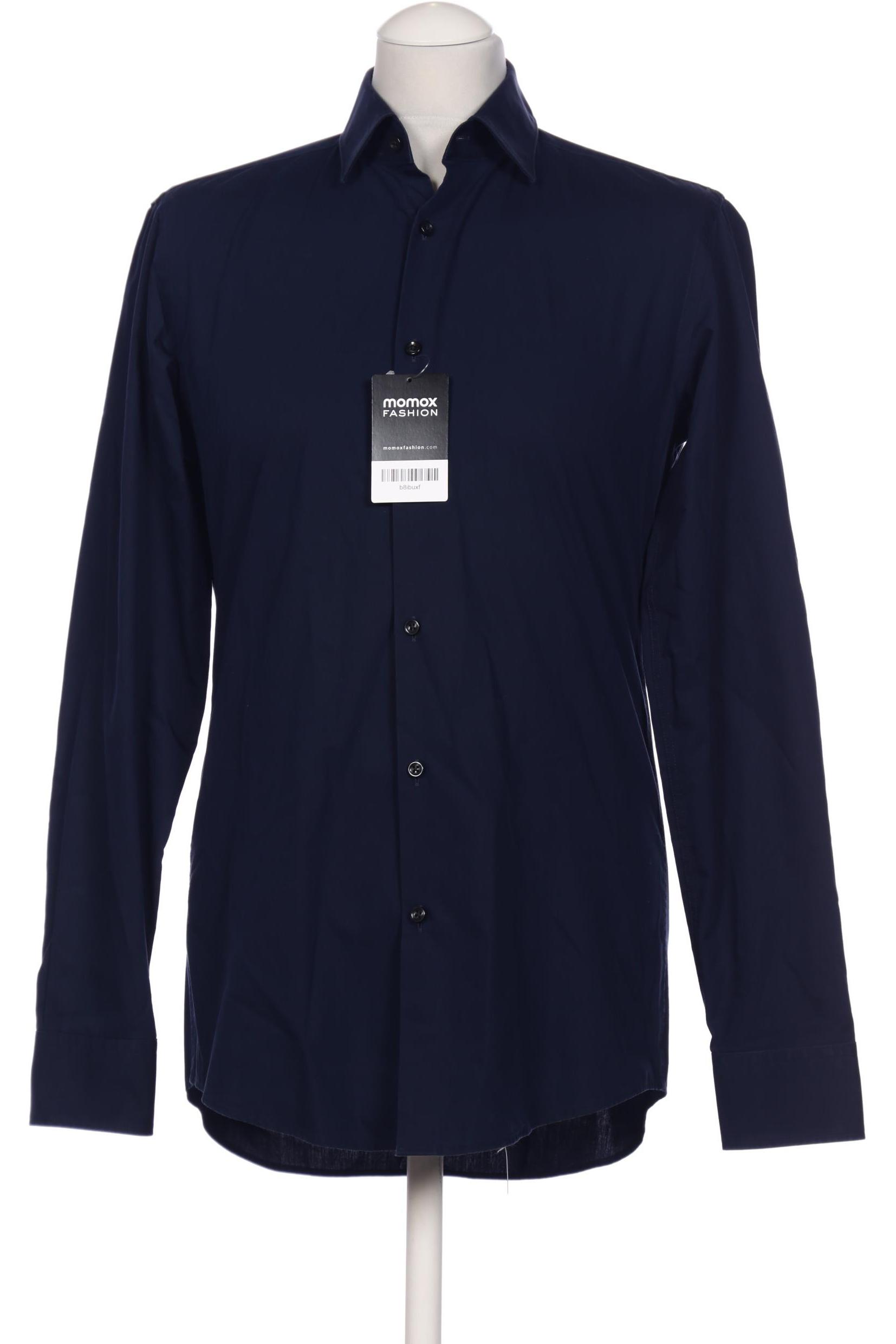 

Hugo by Hugo Boss Herren Hemd, marineblau, Gr. 46