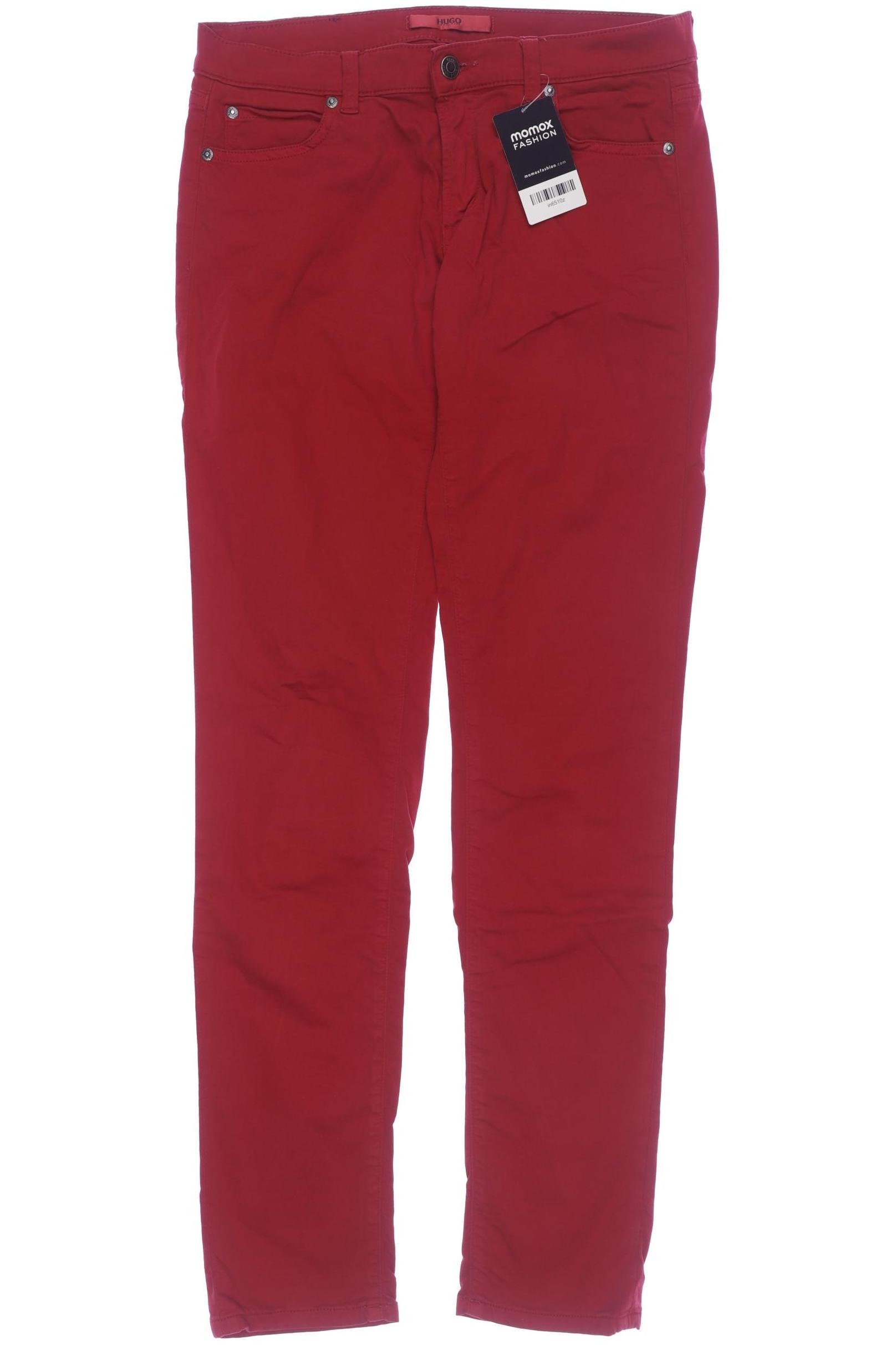 

Hugo by Hugo Boss Damen Stoffhose, rot, Gr. 28