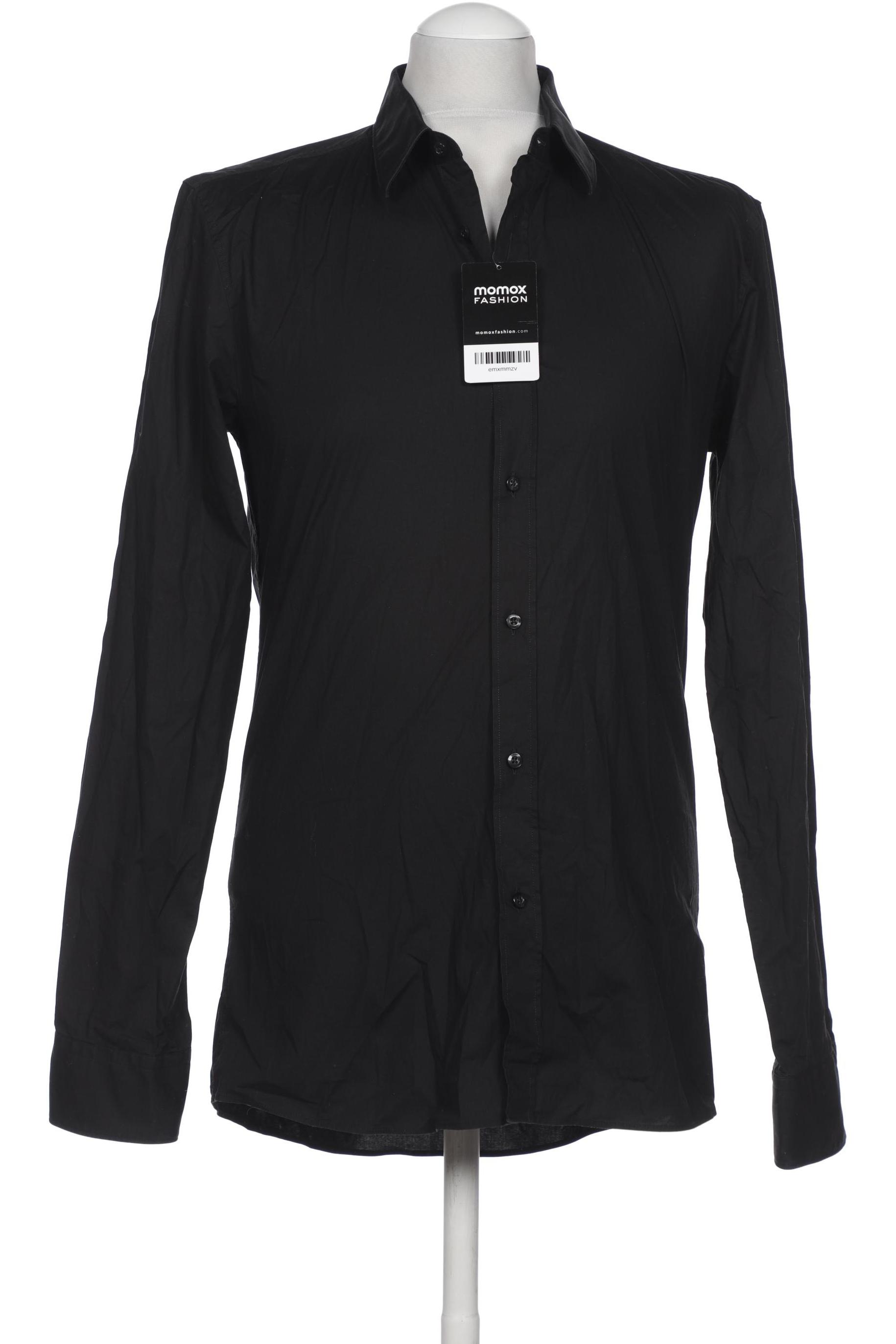 

HUGO by Hugo Boss Herren Hemd, schwarz