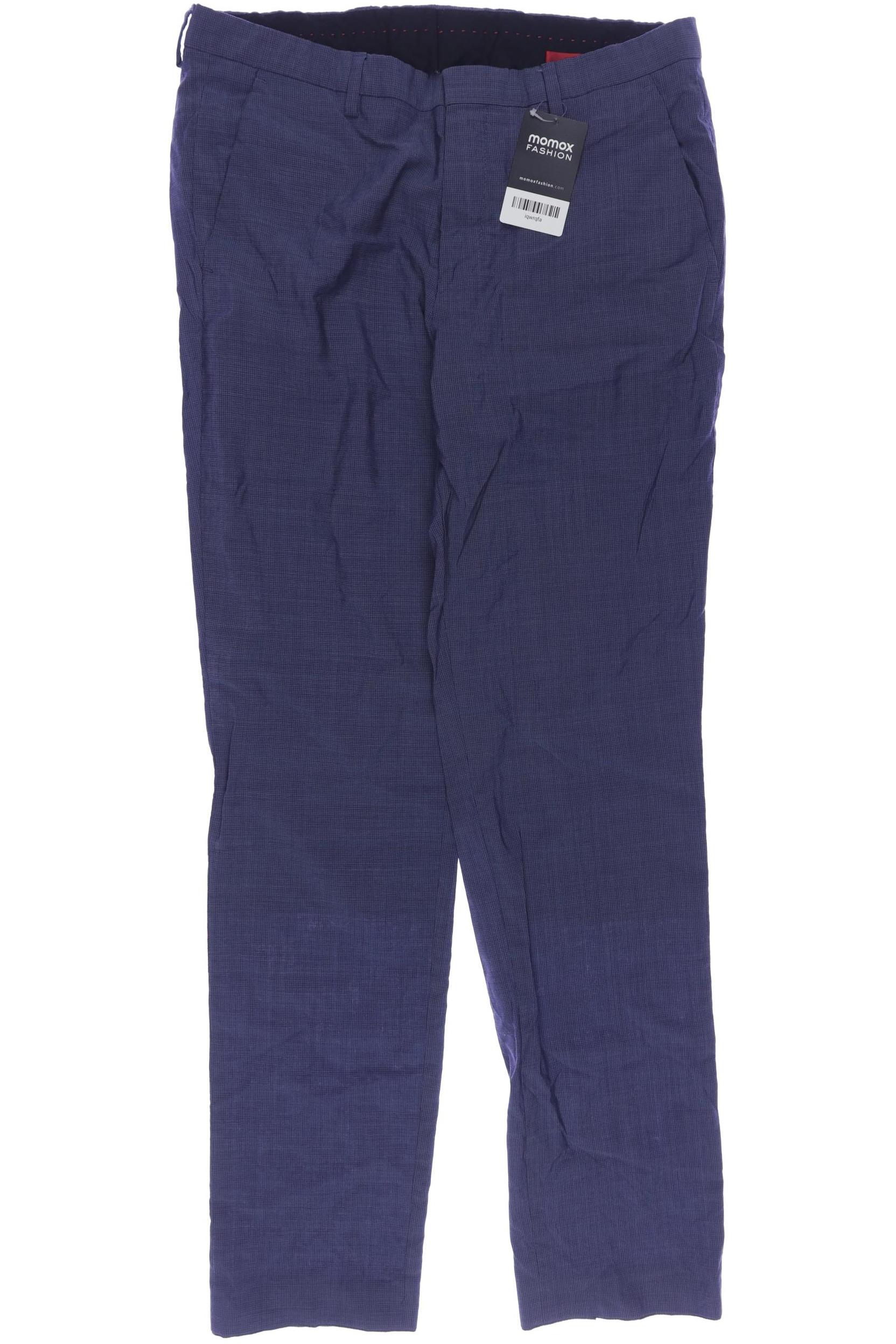 

Hugo by Hugo Boss Herren Stoffhose, blau, Gr. 48