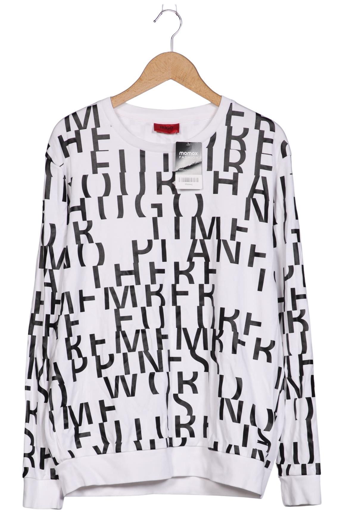 

Hugo by Hugo Boss Herren Sweatshirt, weiß, Gr. 52