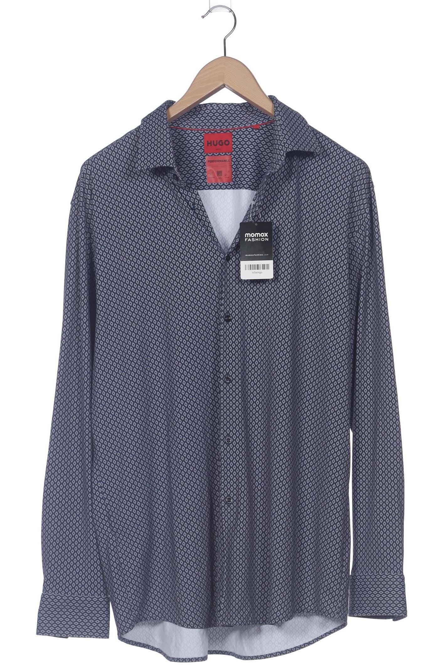 

Hugo by Hugo Boss Herren Hemd, marineblau, Gr. 56