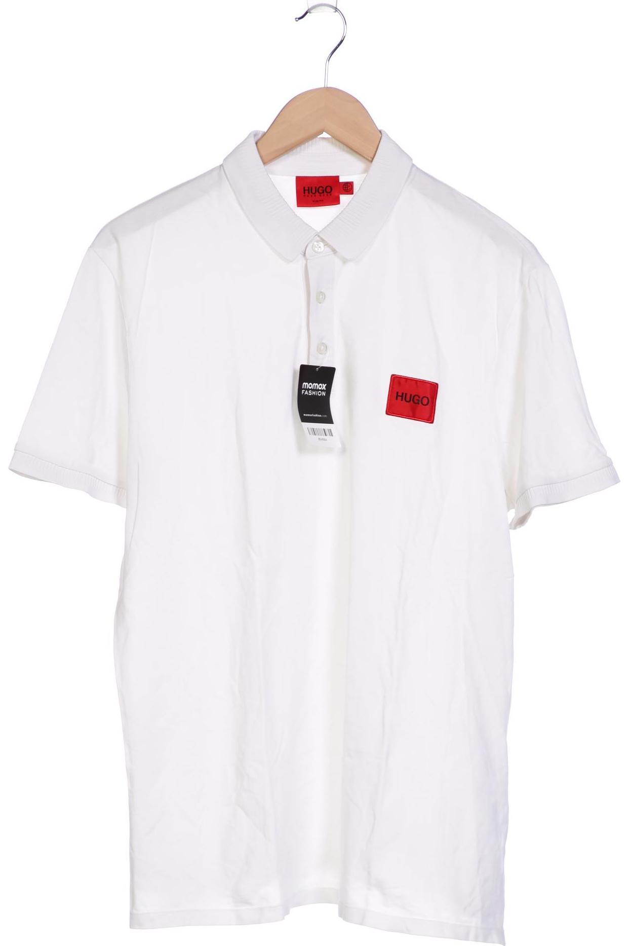 

Hugo by Hugo Boss Herren Poloshirt, weiß, Gr. 54