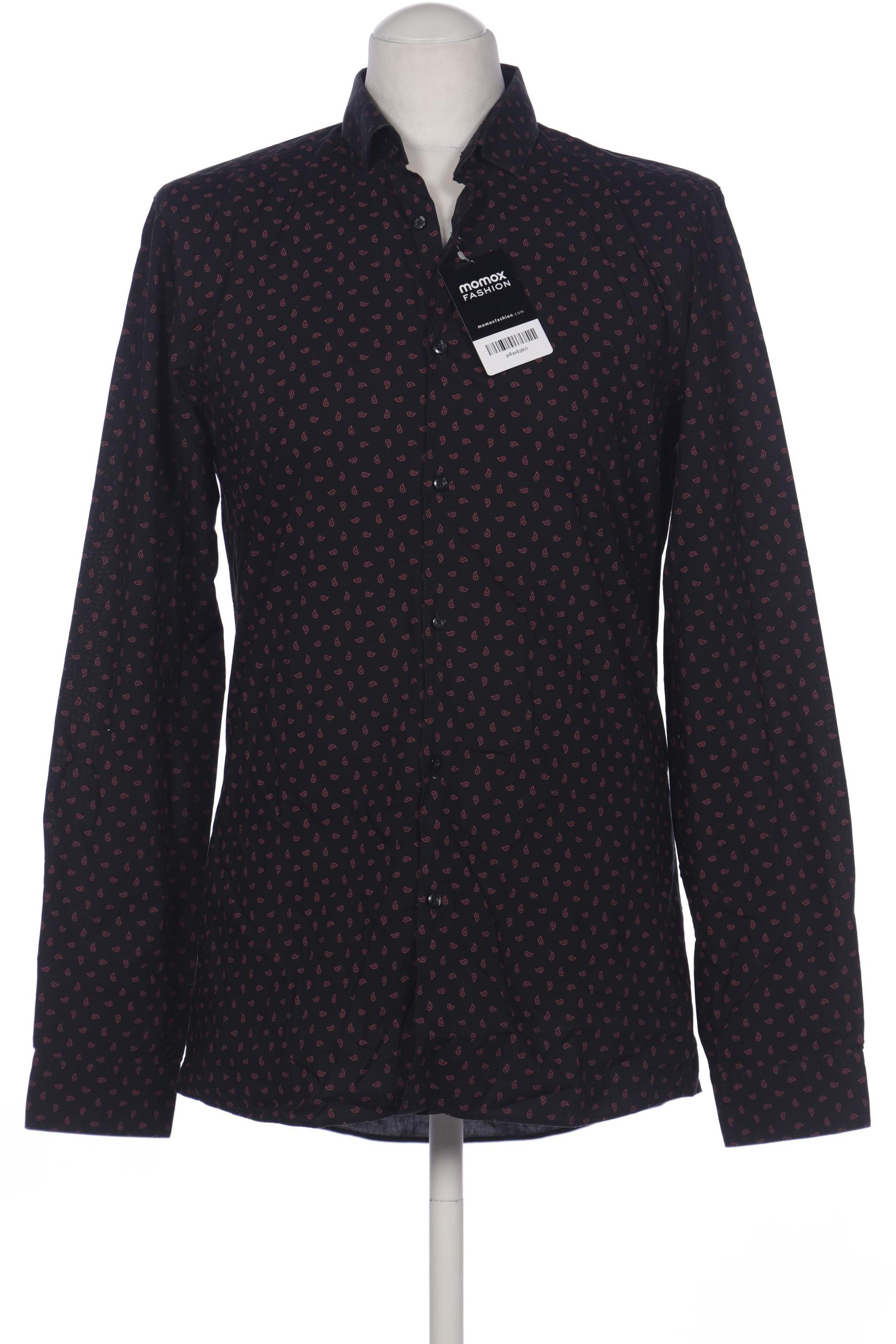 

Hugo by Hugo Boss Herren Hemd, schwarz, Gr. 50