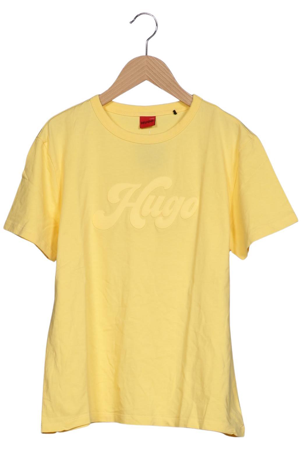 

Hugo by Hugo Boss Damen T-Shirt, gelb, Gr. 42